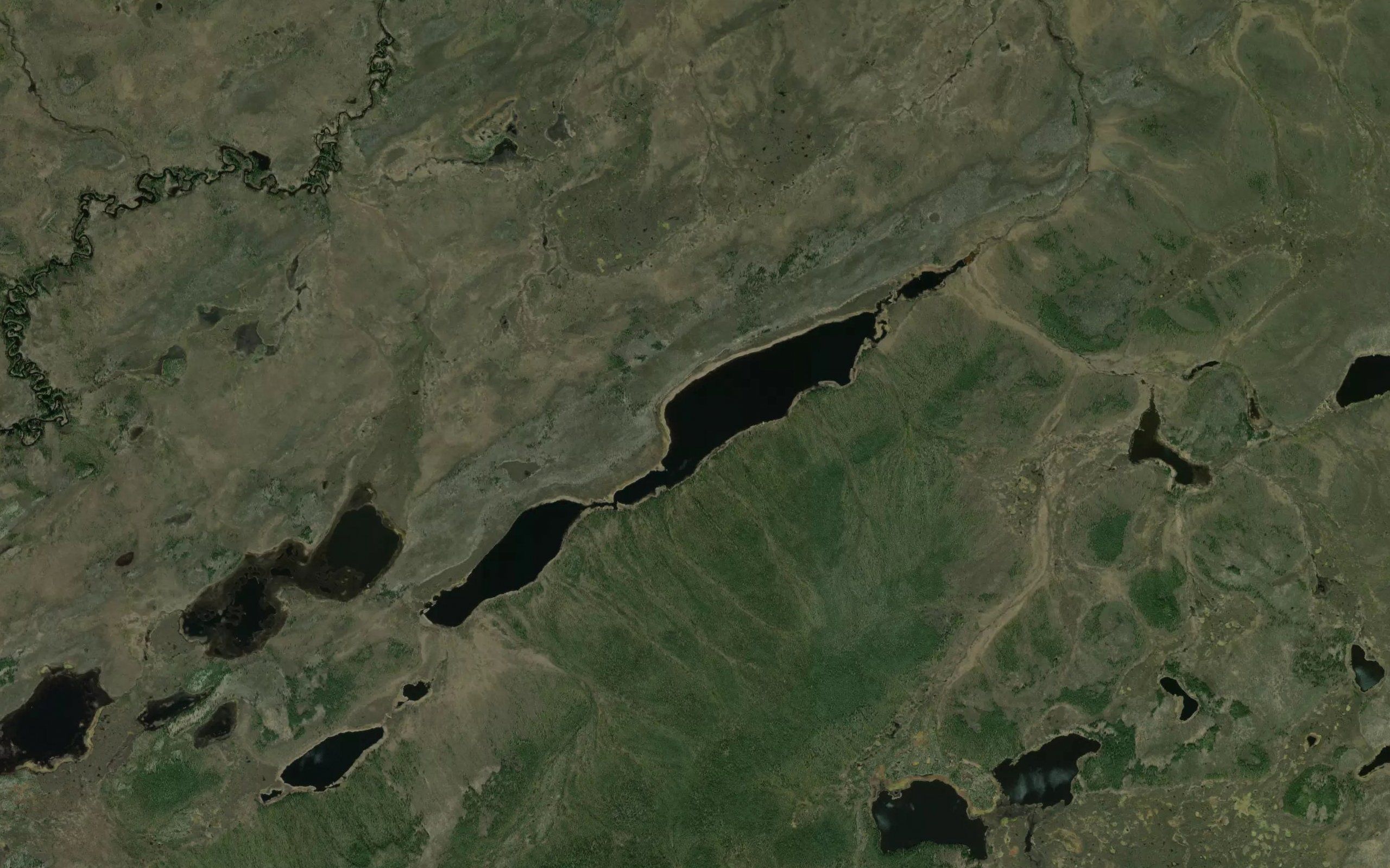 Shoestring Dune Lake