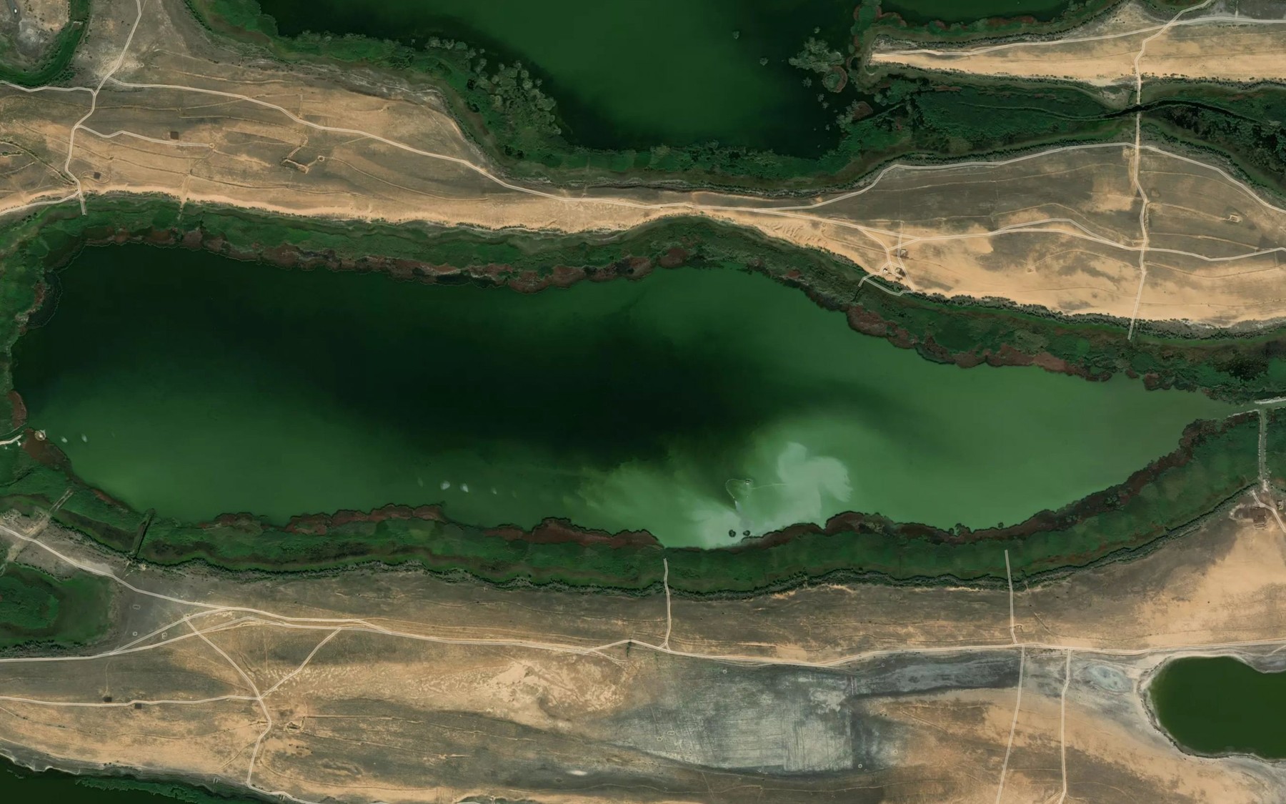 Satellite map of the Il'men' Bol'shoy Sarul