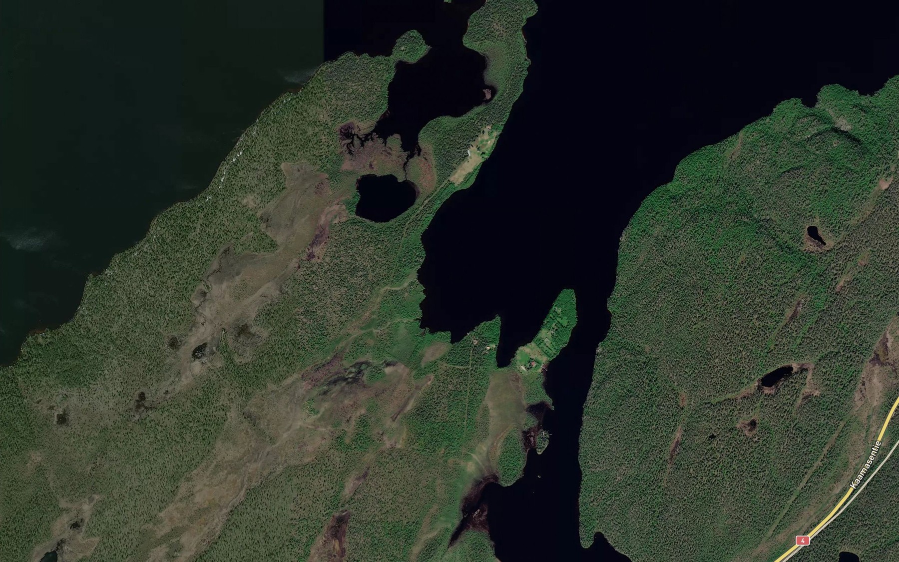 Satellite map of the Anuntilahti