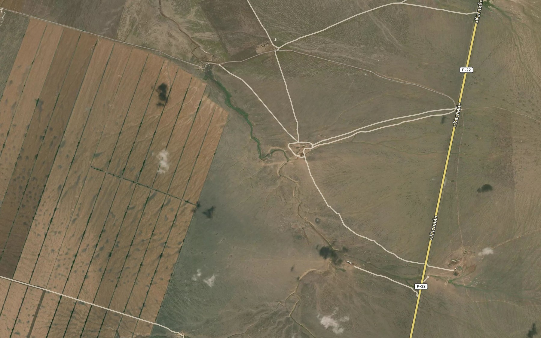 Satellite map of the Balka Zagista