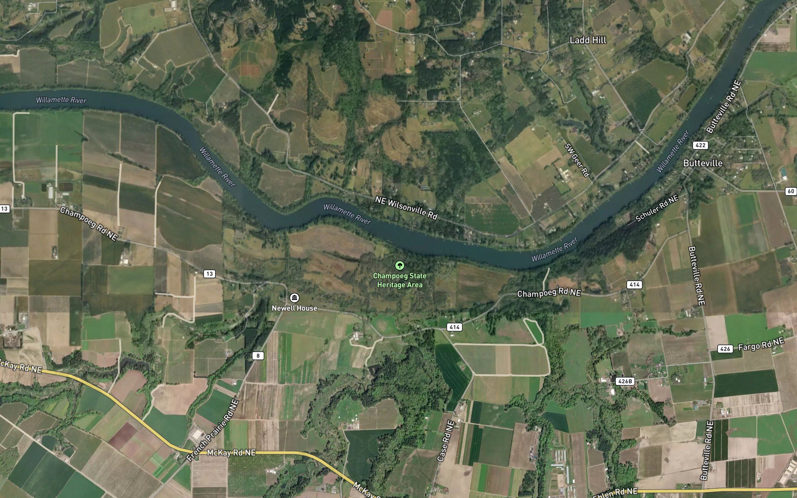 Champoeg Creek