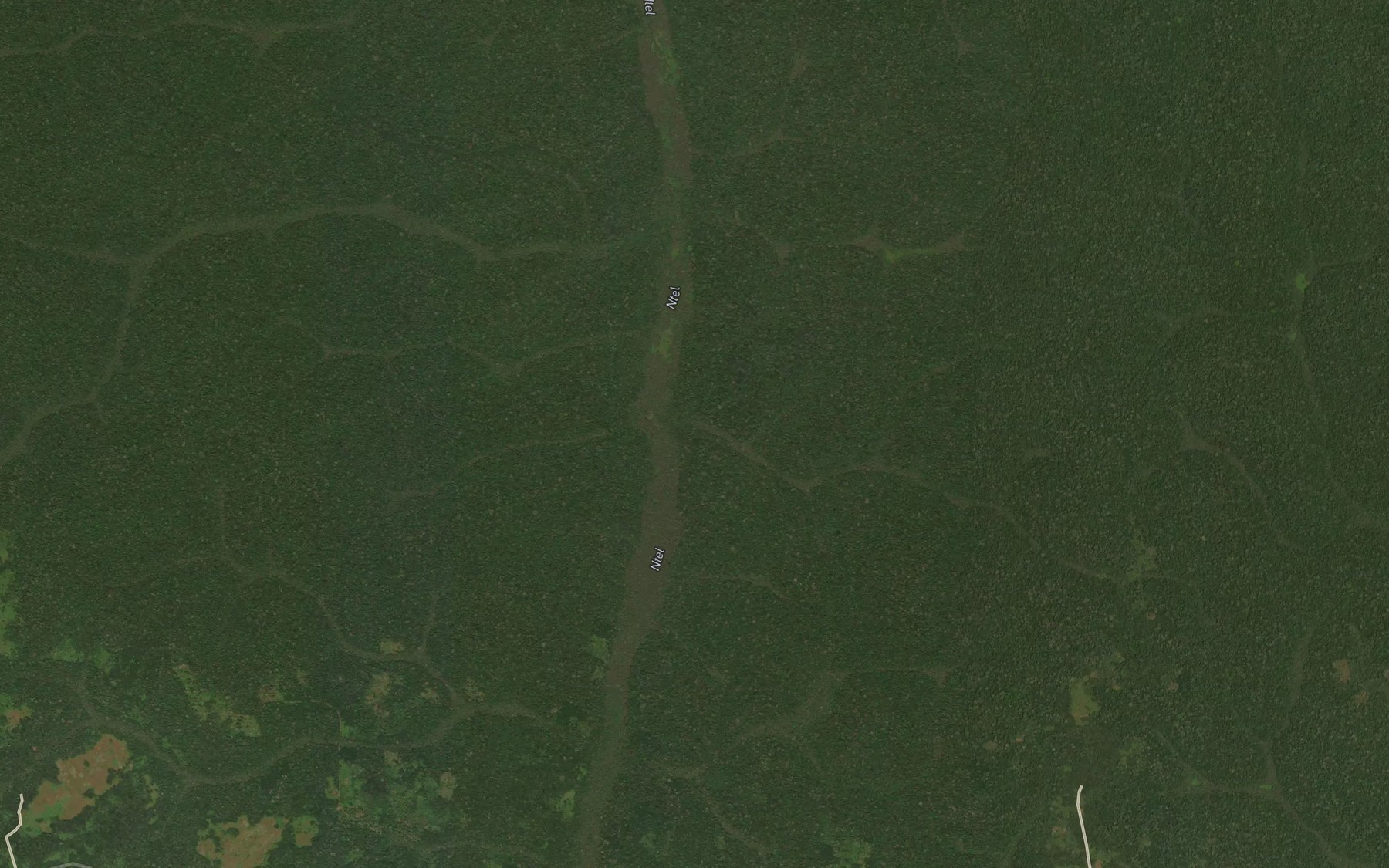 Satellite map of the Kabom