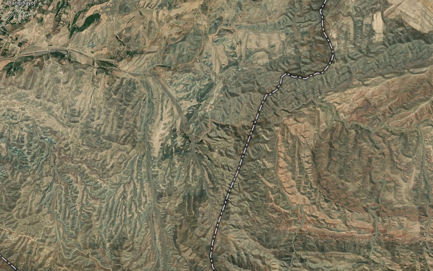Satellite map of the Shiraganbuloq Buloq