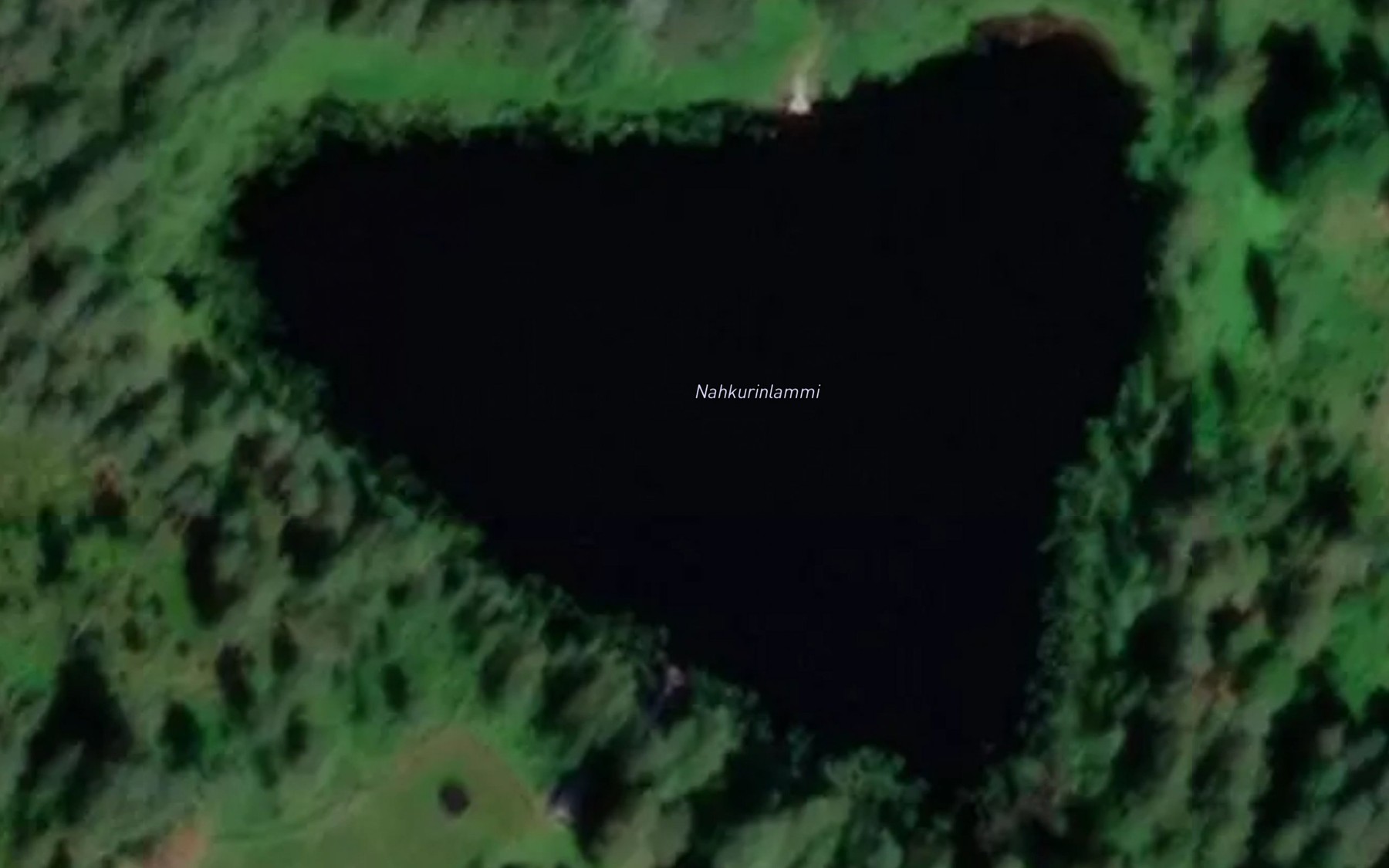 Satellite map of the Nahkurinlammi