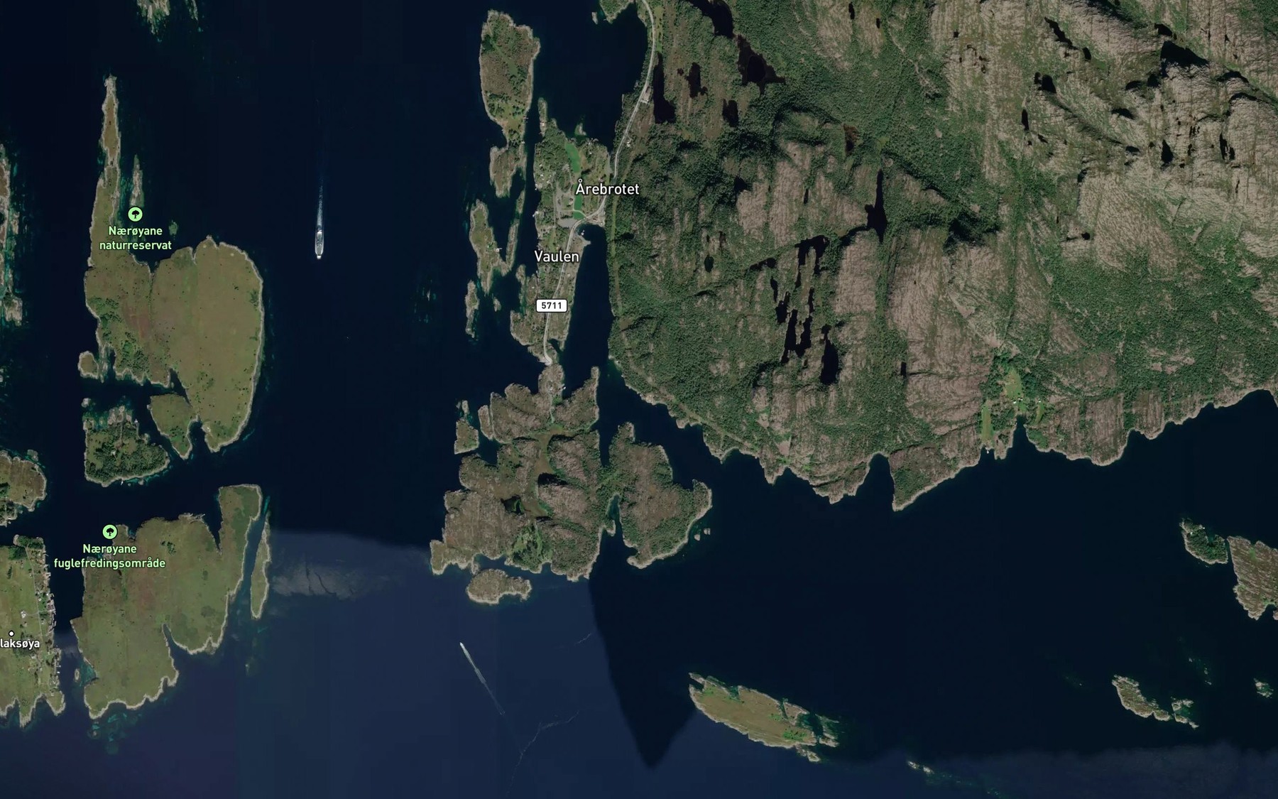 Satellite map of the Basen