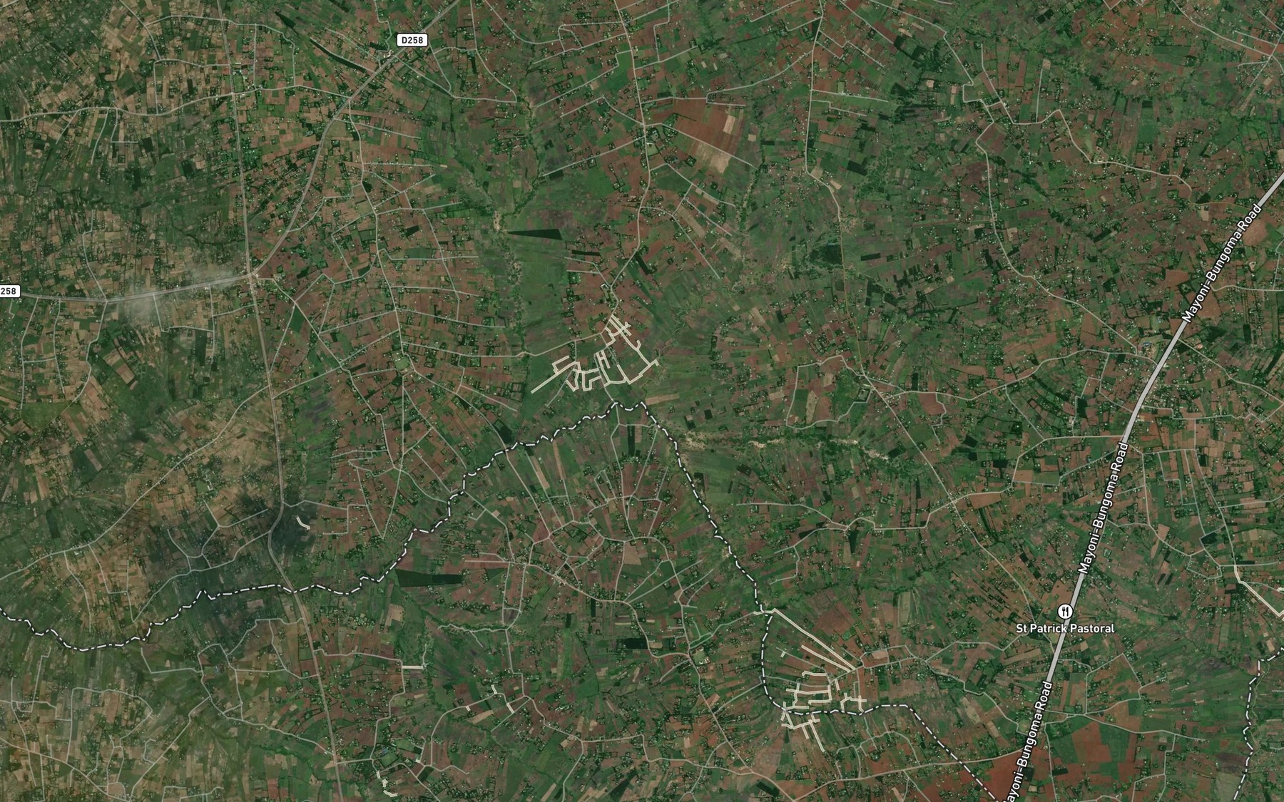 Satellite map of the Lairi