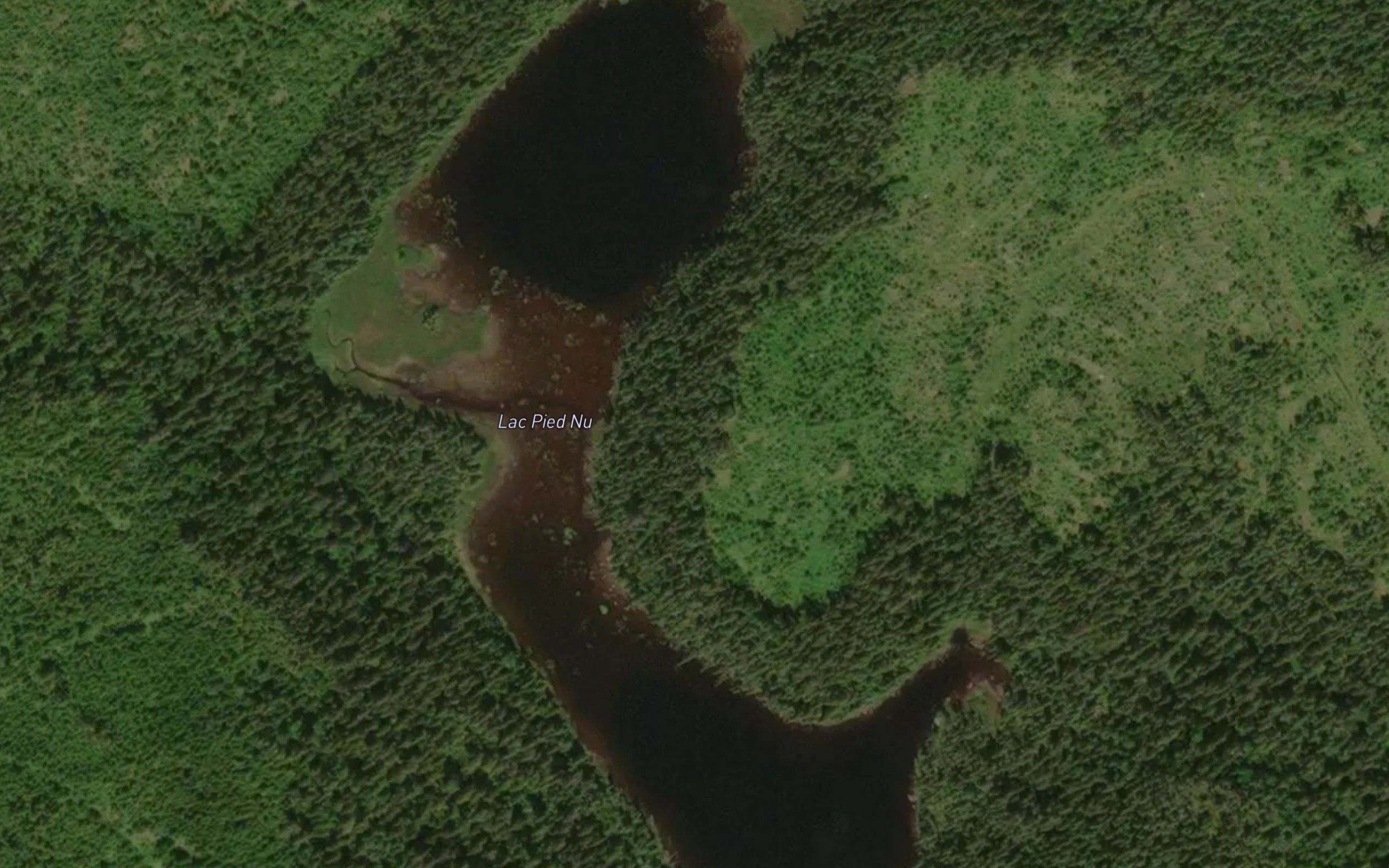 Lac Pied Nu