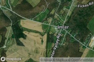 Satellite map of the Mud Run