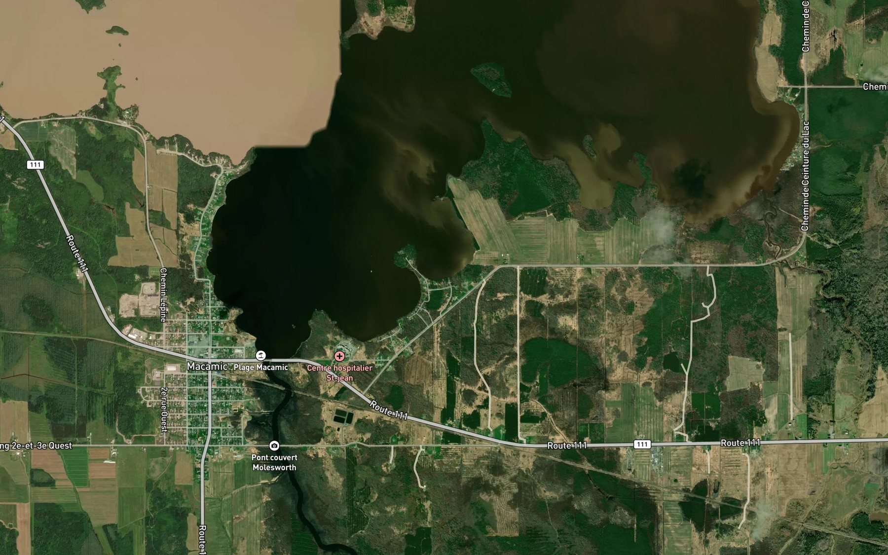 Satellite map of the Cours d'eau Schnobb