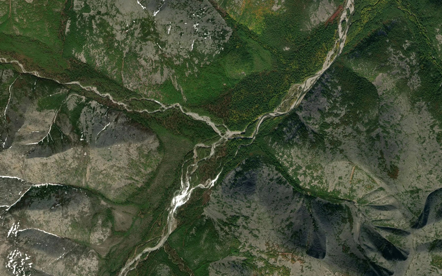 Satellite map of the Donoku