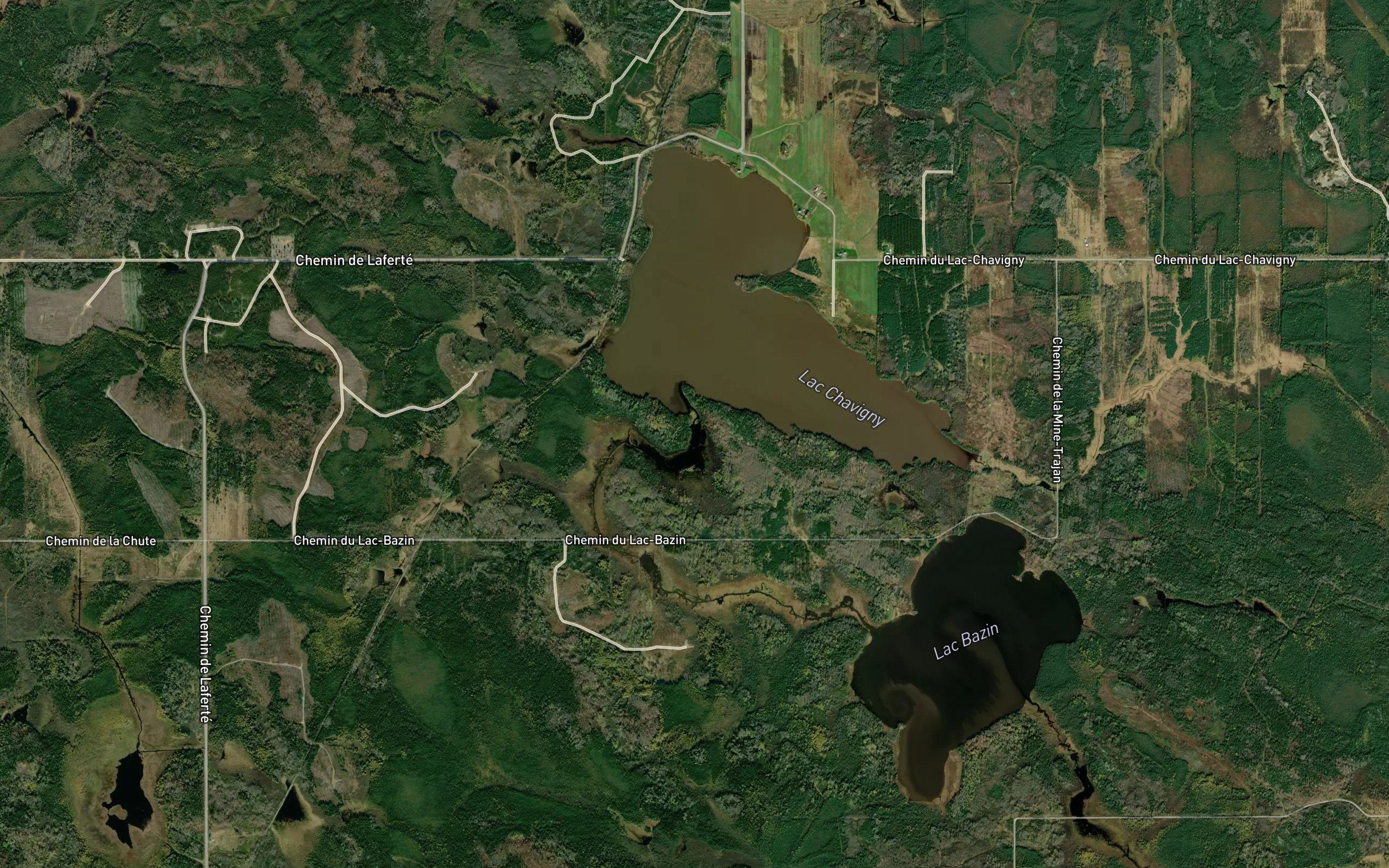 Decharge du Lac Bazin
