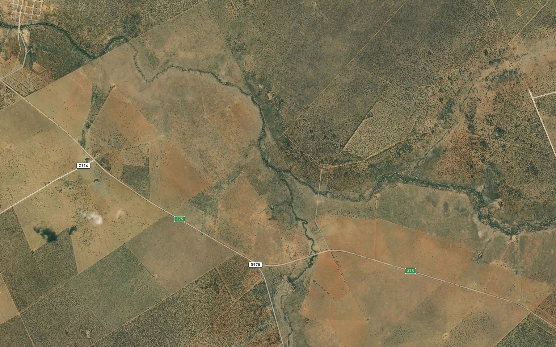 Satellite map of the Madibeng