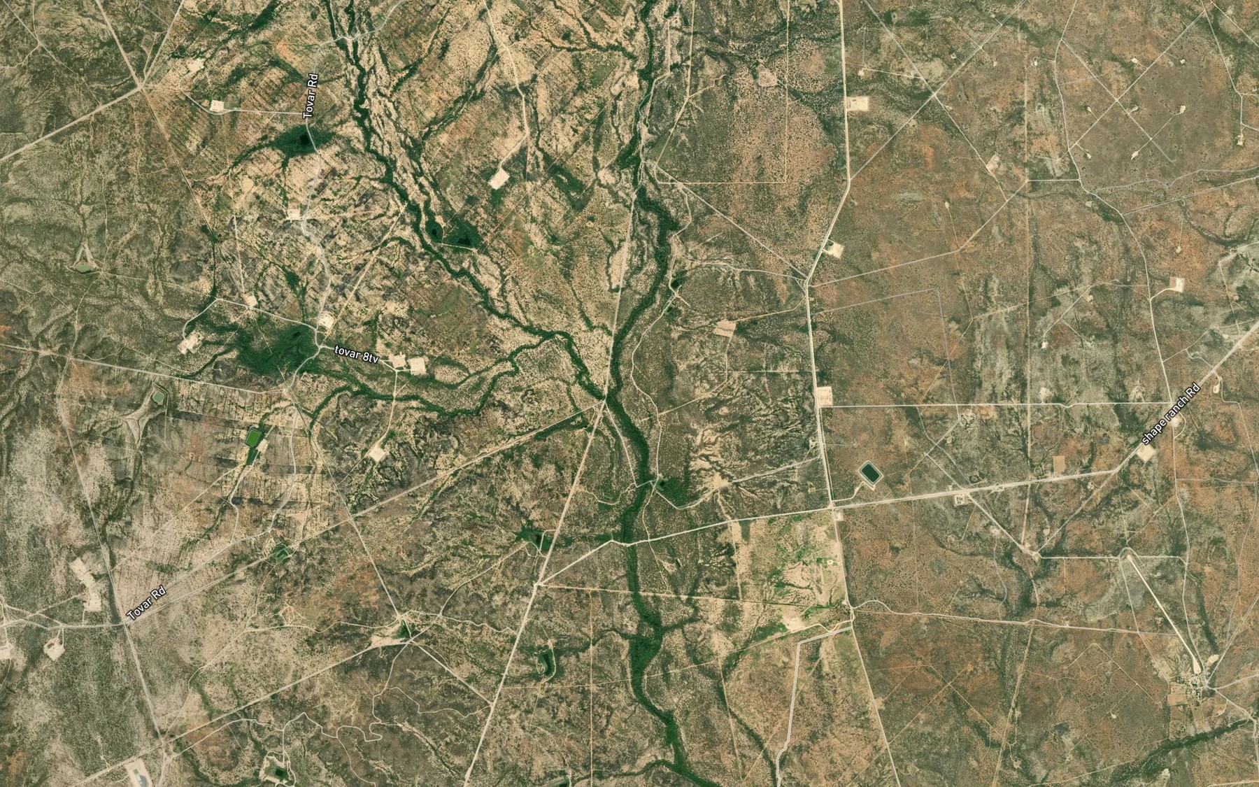 Satellite map of the Rosita San Juan Creek