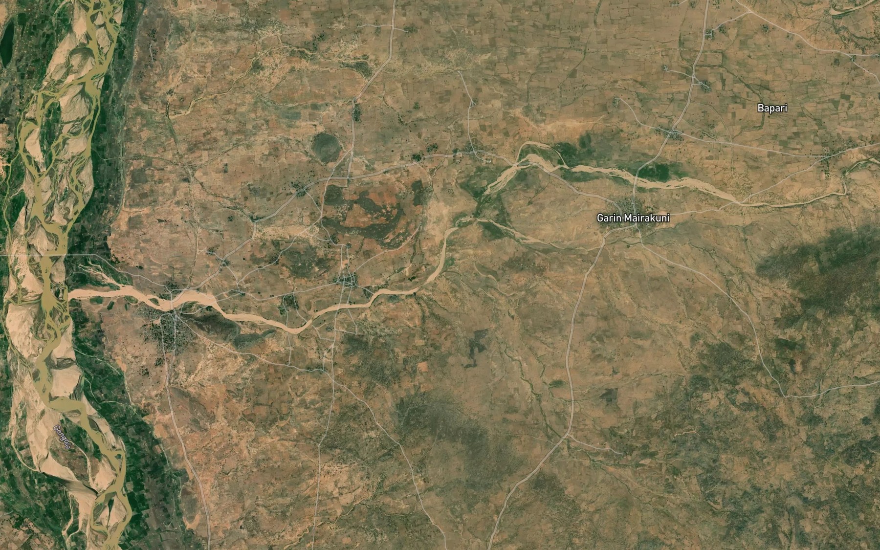 Satellite map of the MayelTetak