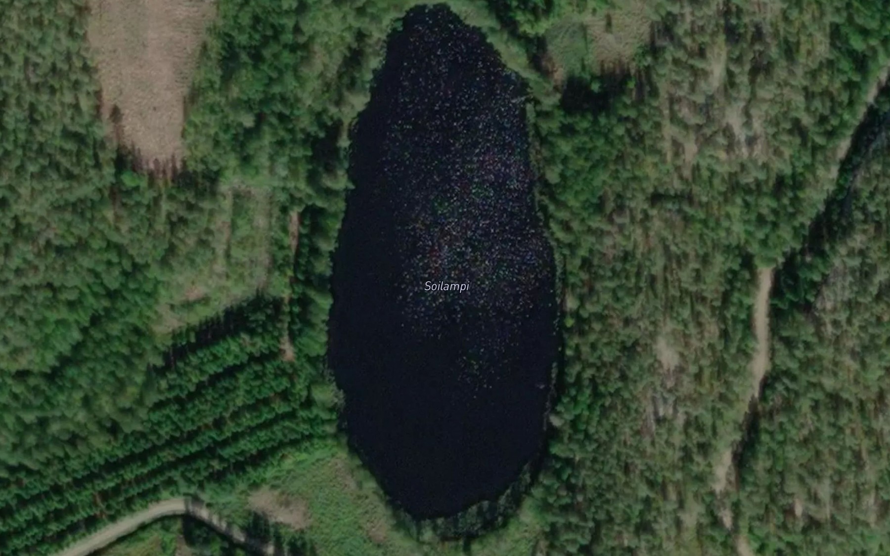 Satellite map of the Soilampi