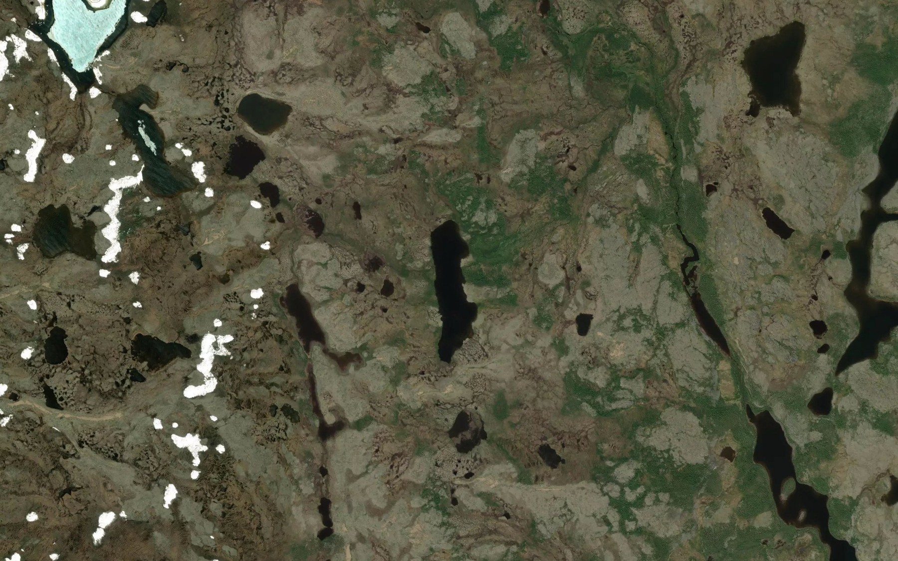 Satellite map of the Onysko Lake