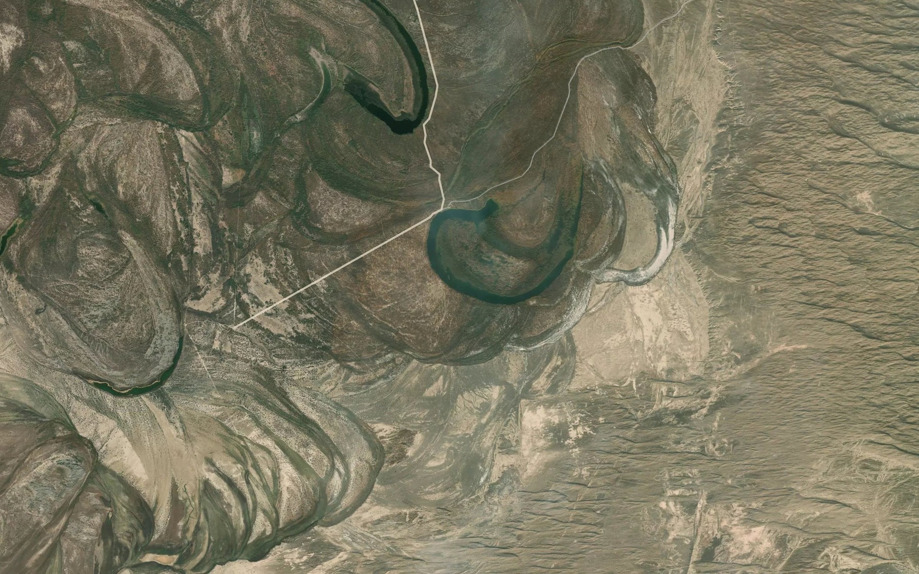 Satellite map of the Ozero Kholkokul'