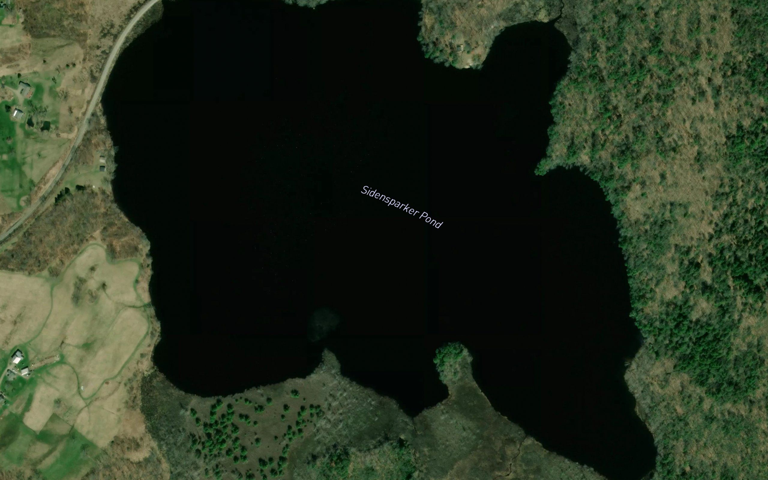 Sidensparker Pond