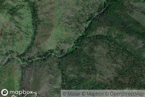 Satellite map of the Bean Creek