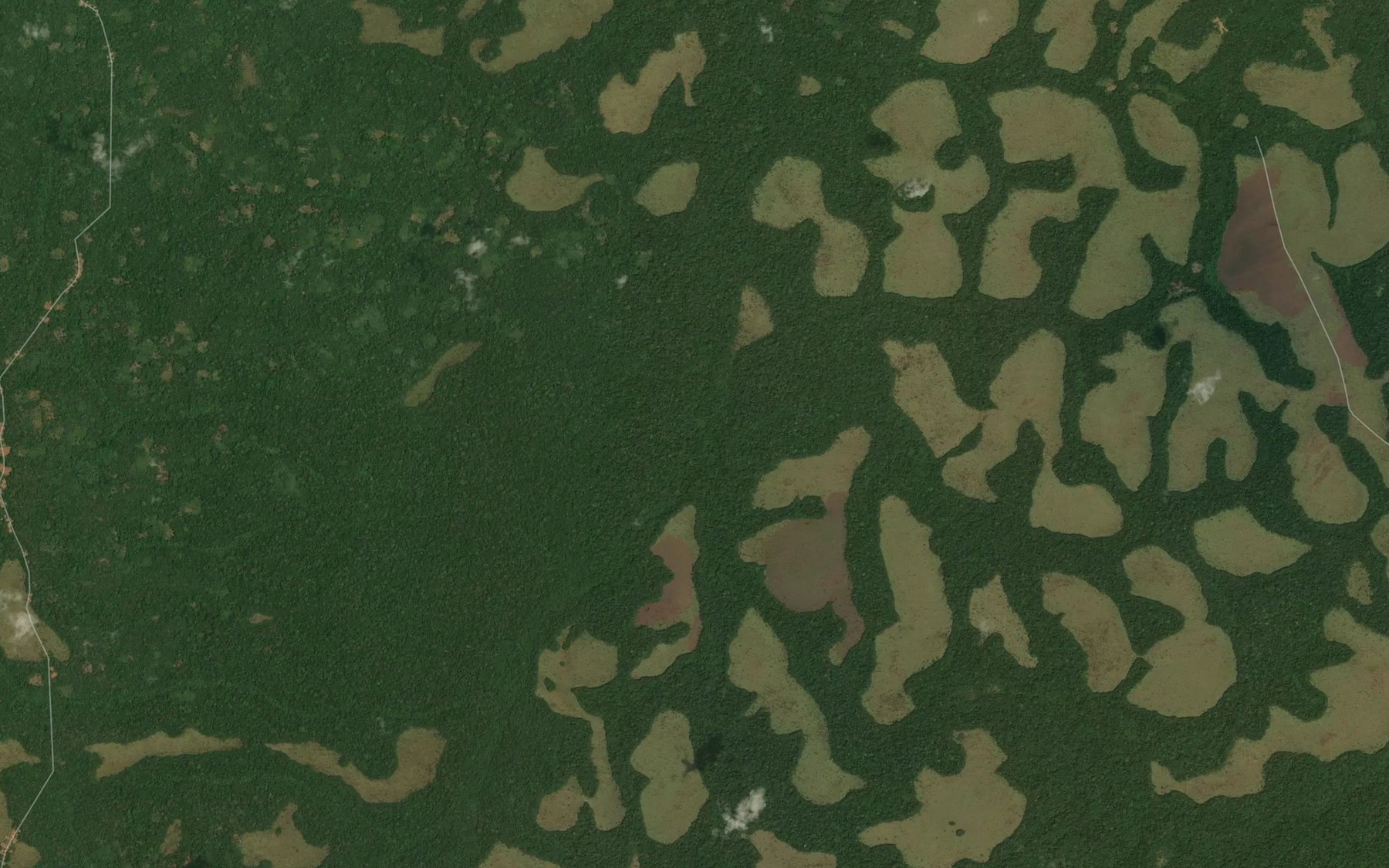 Satellite map of the Namunzala