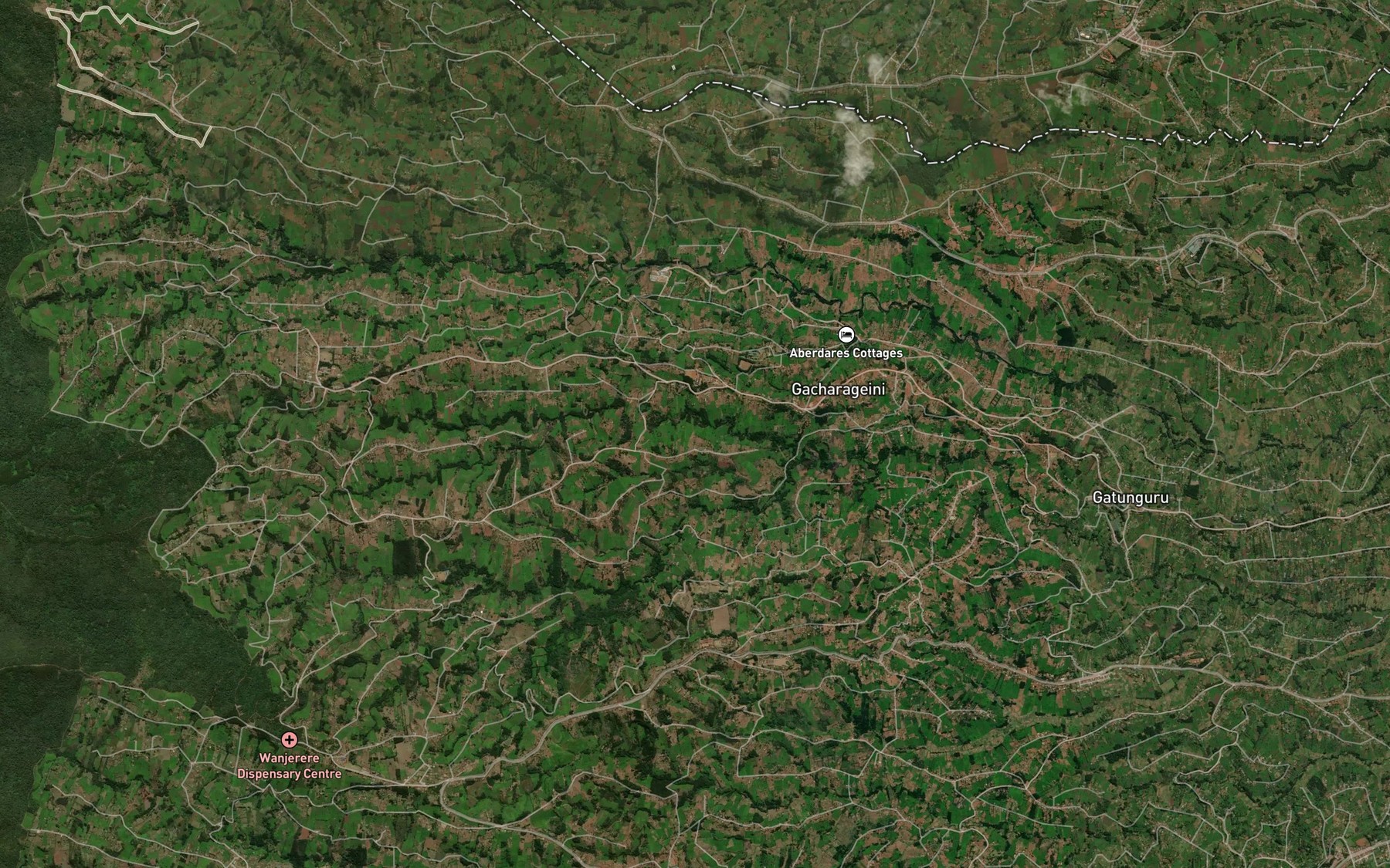 Satellite map of the Nboa