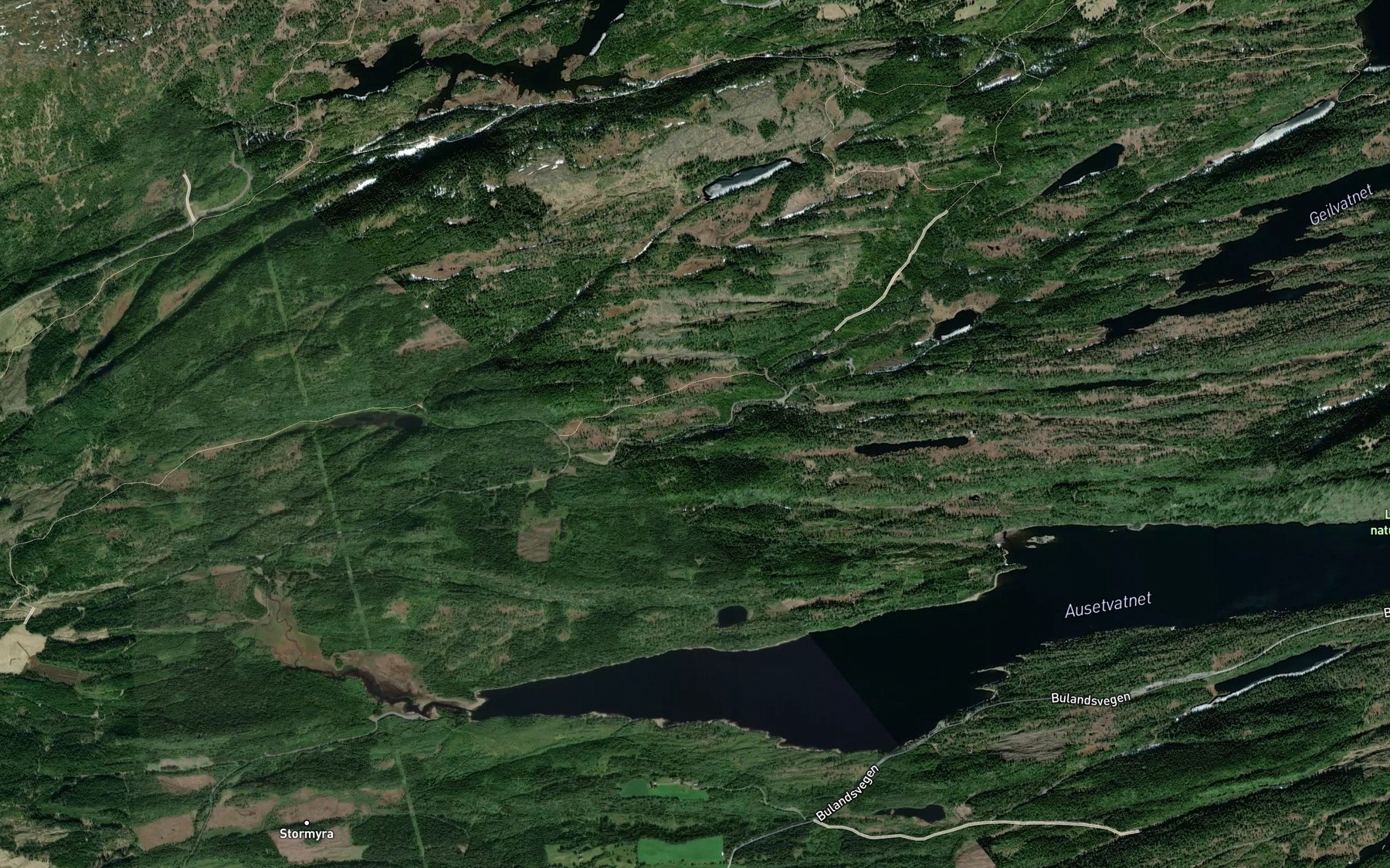 Satellite map of the Kallaa