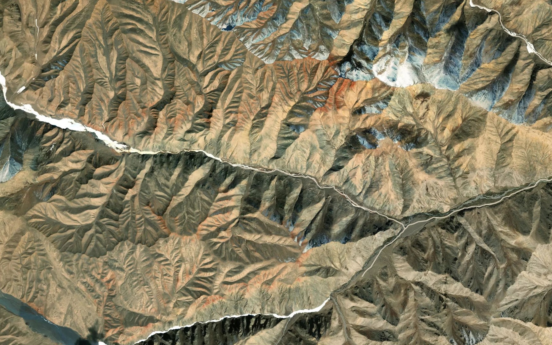 Satellite map of the Emegek