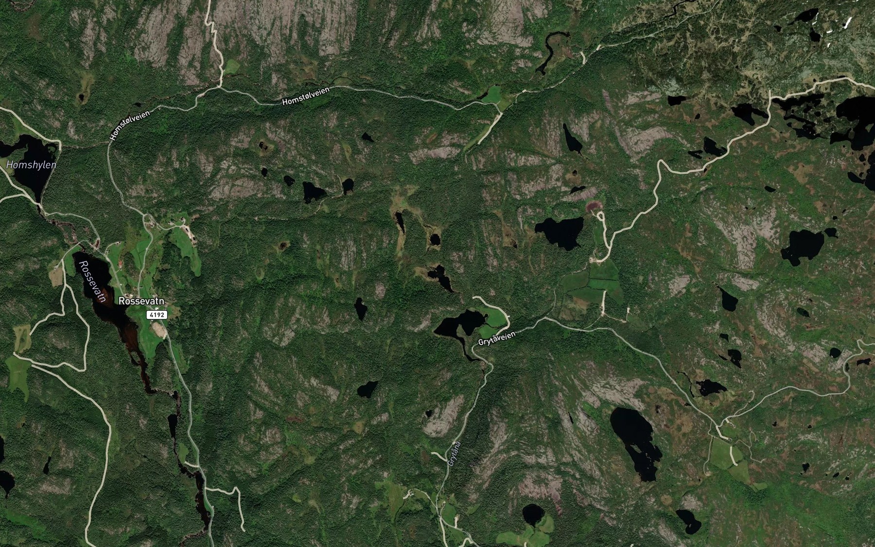 Satellite map of the Lonelitjodnen