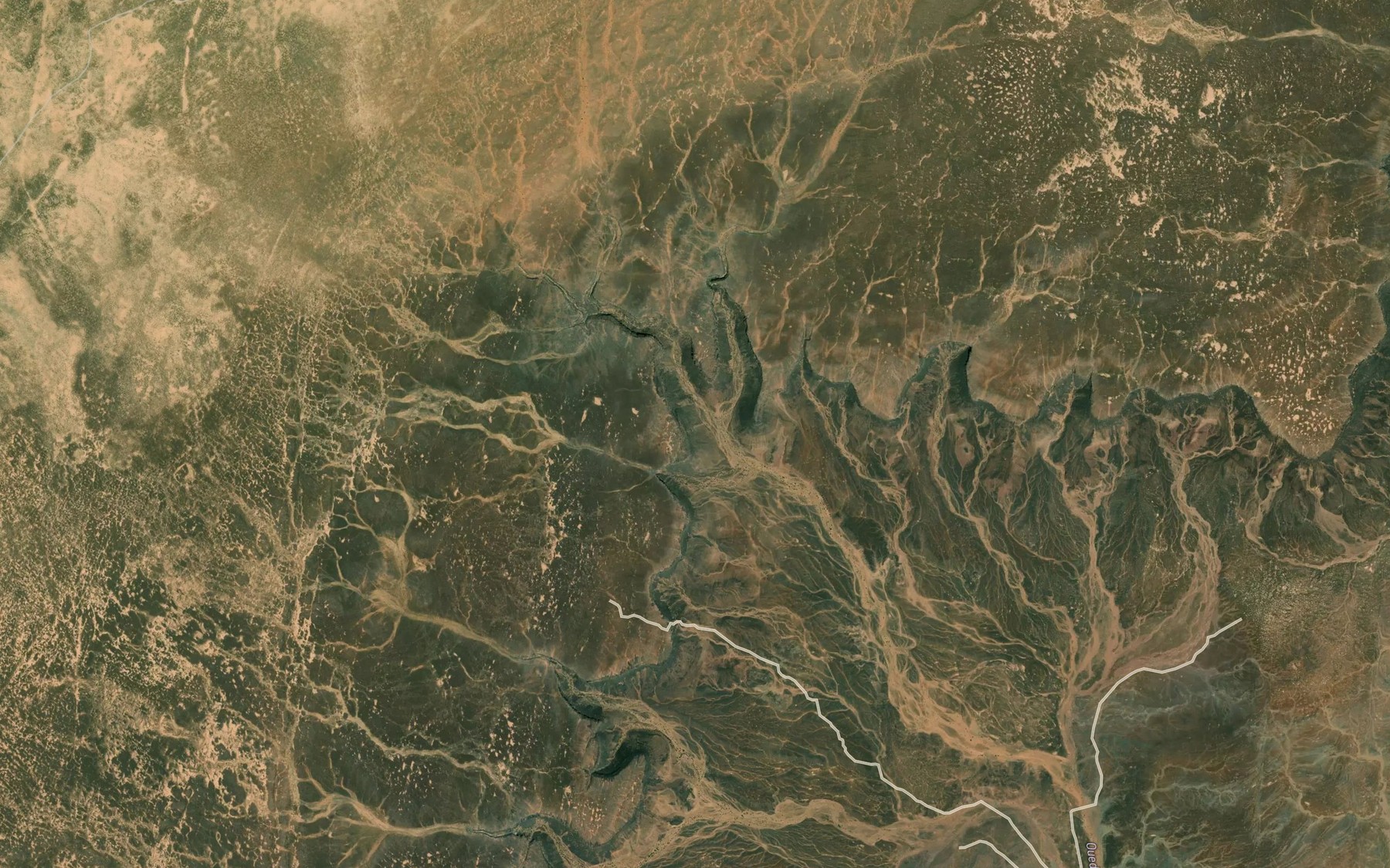 Satellite map of the Khneg Bamouere