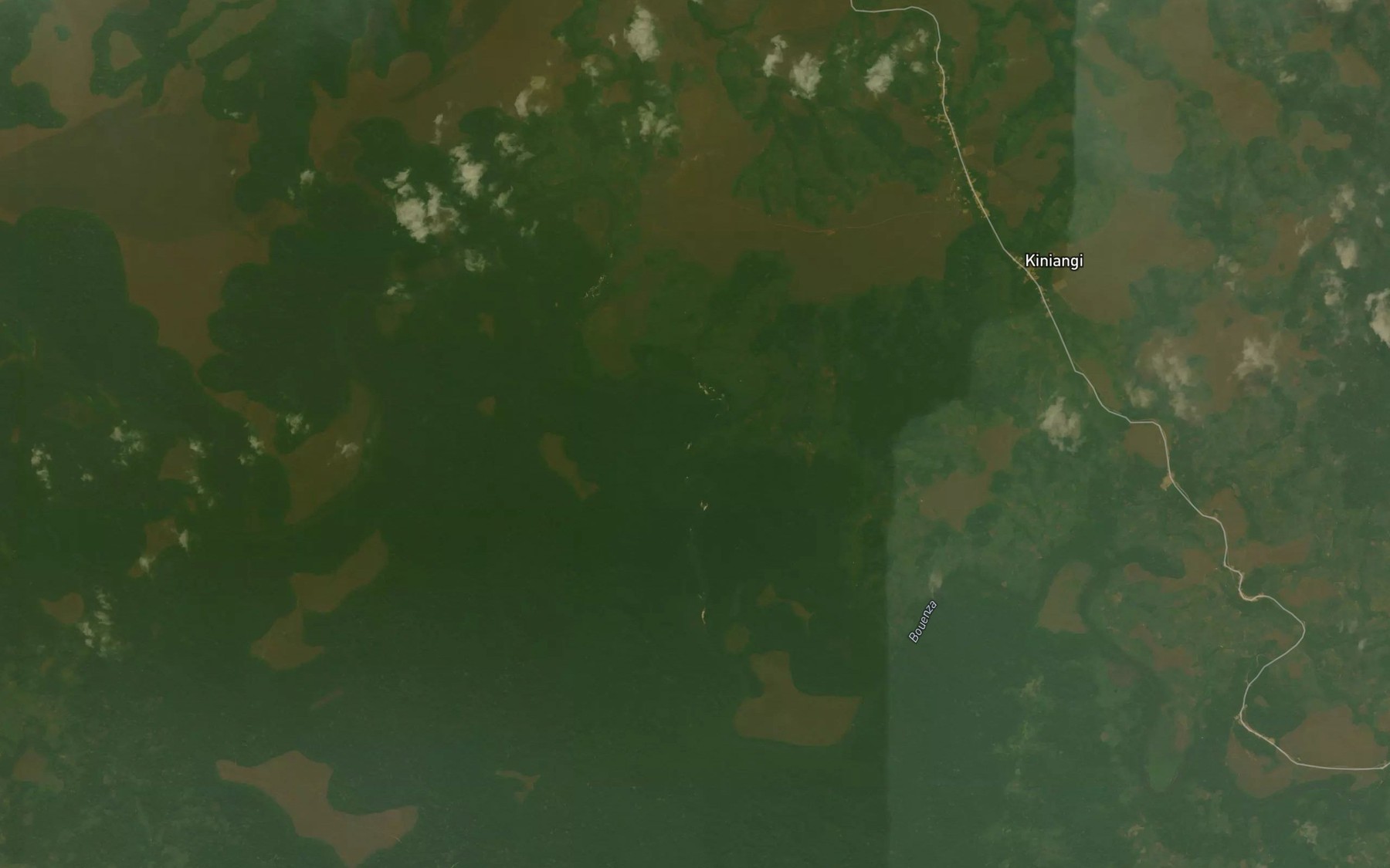 Satellite map of the Itsese
