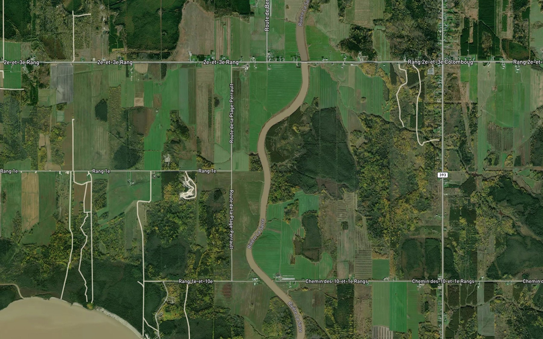 Satellite map of the Cours d'eau Halle