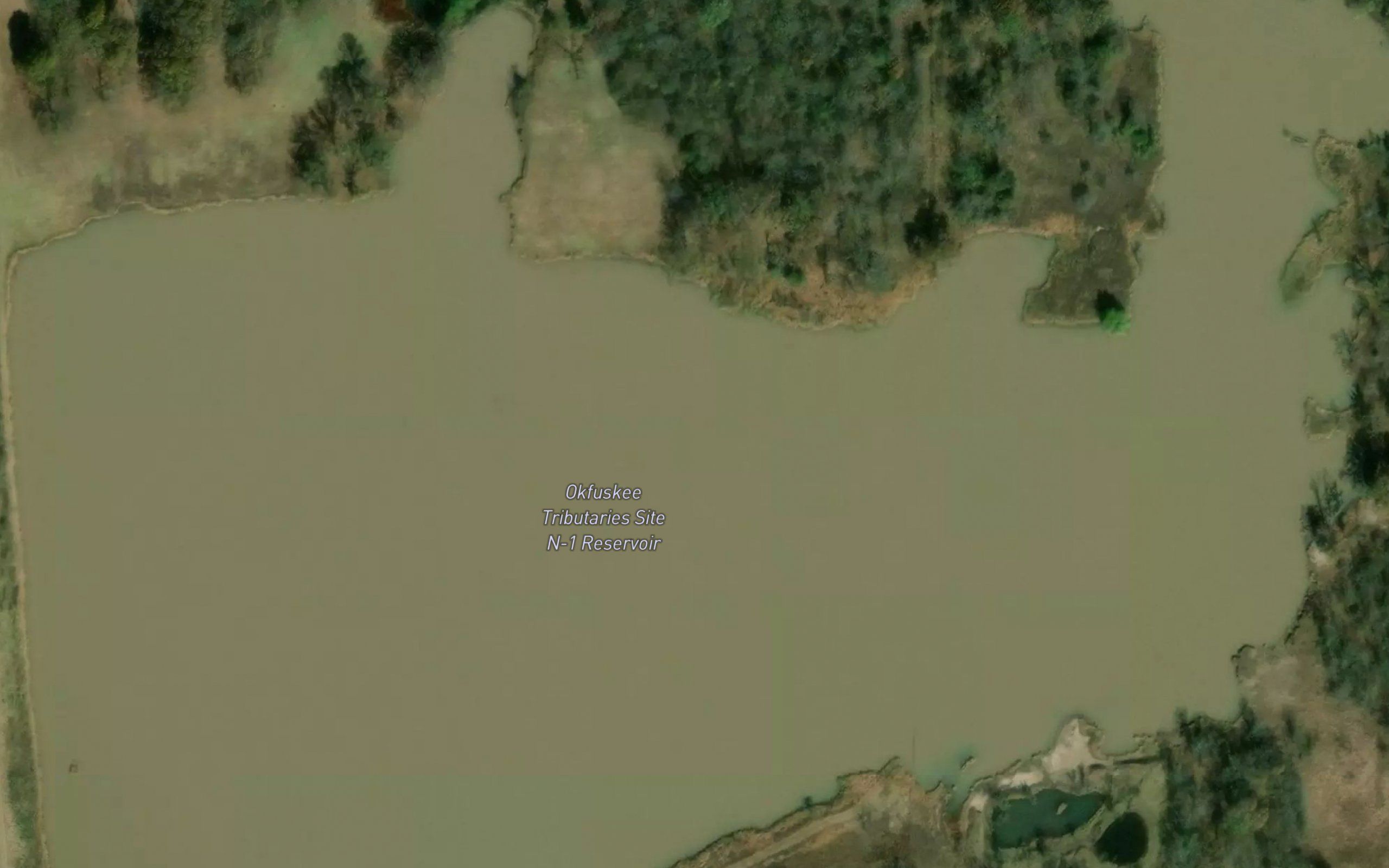 Okfuskee Tributaries Site N-1 Reservoir