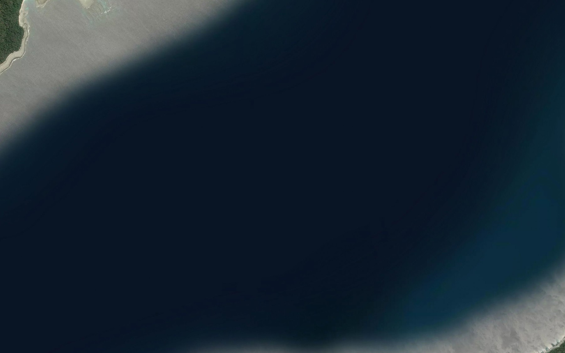 Satellite map of the Selat Panaitan