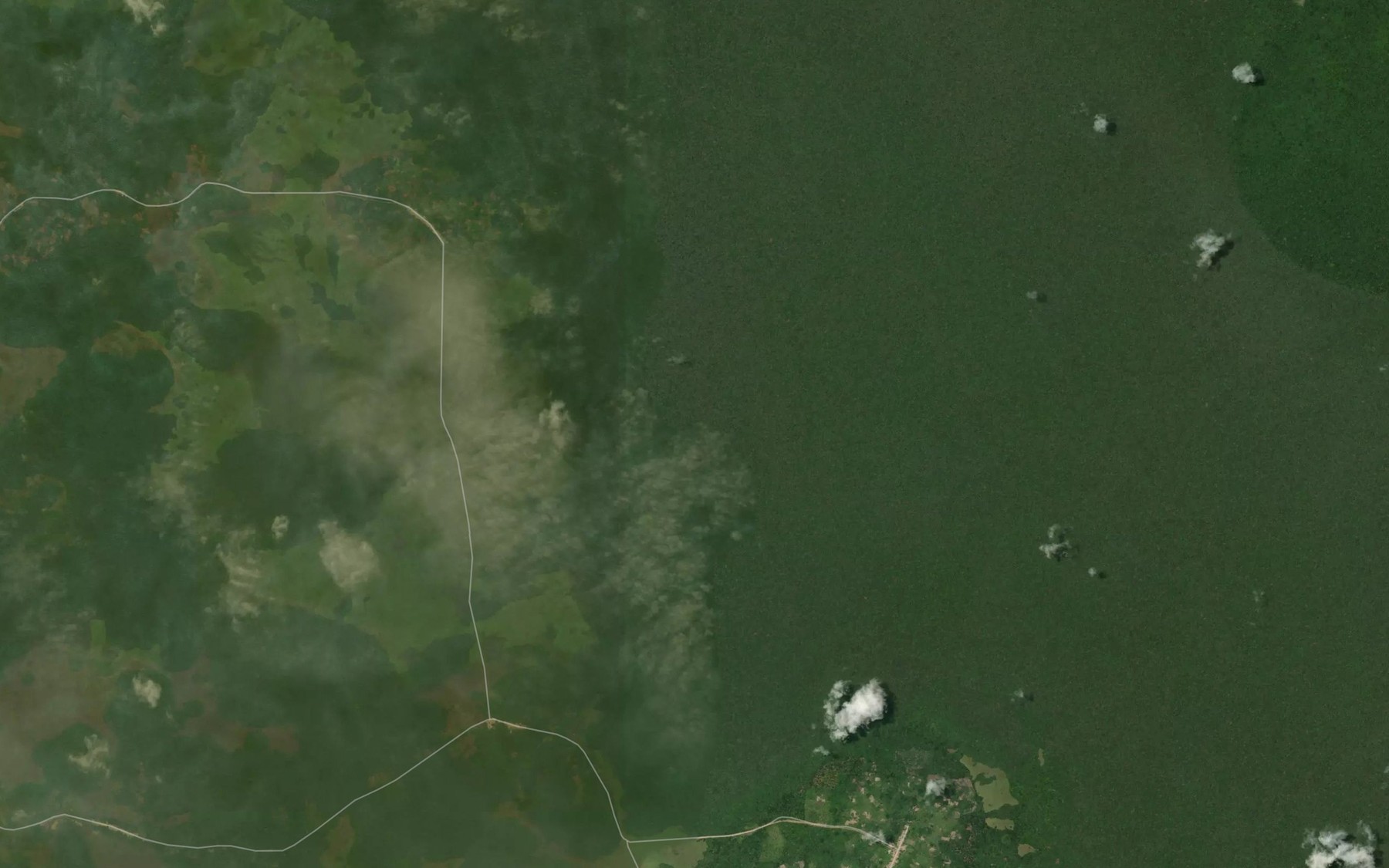 Satellite map of the Longo