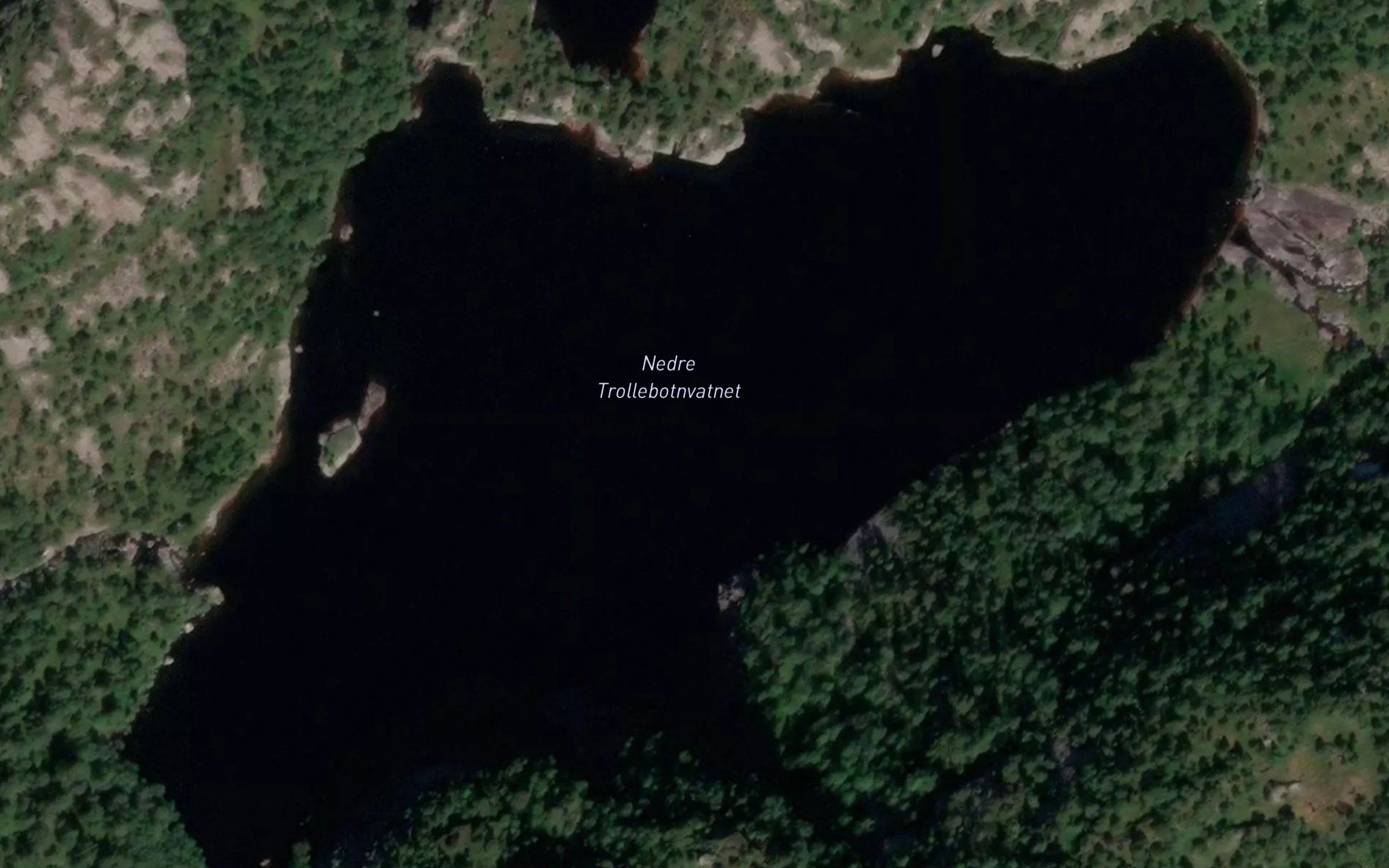 Trollebotnsvatnet,nedre