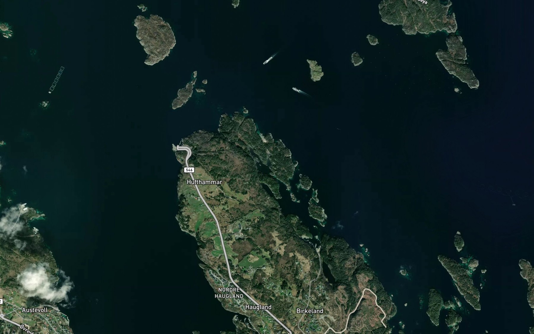 Satellite map of the Paraket
