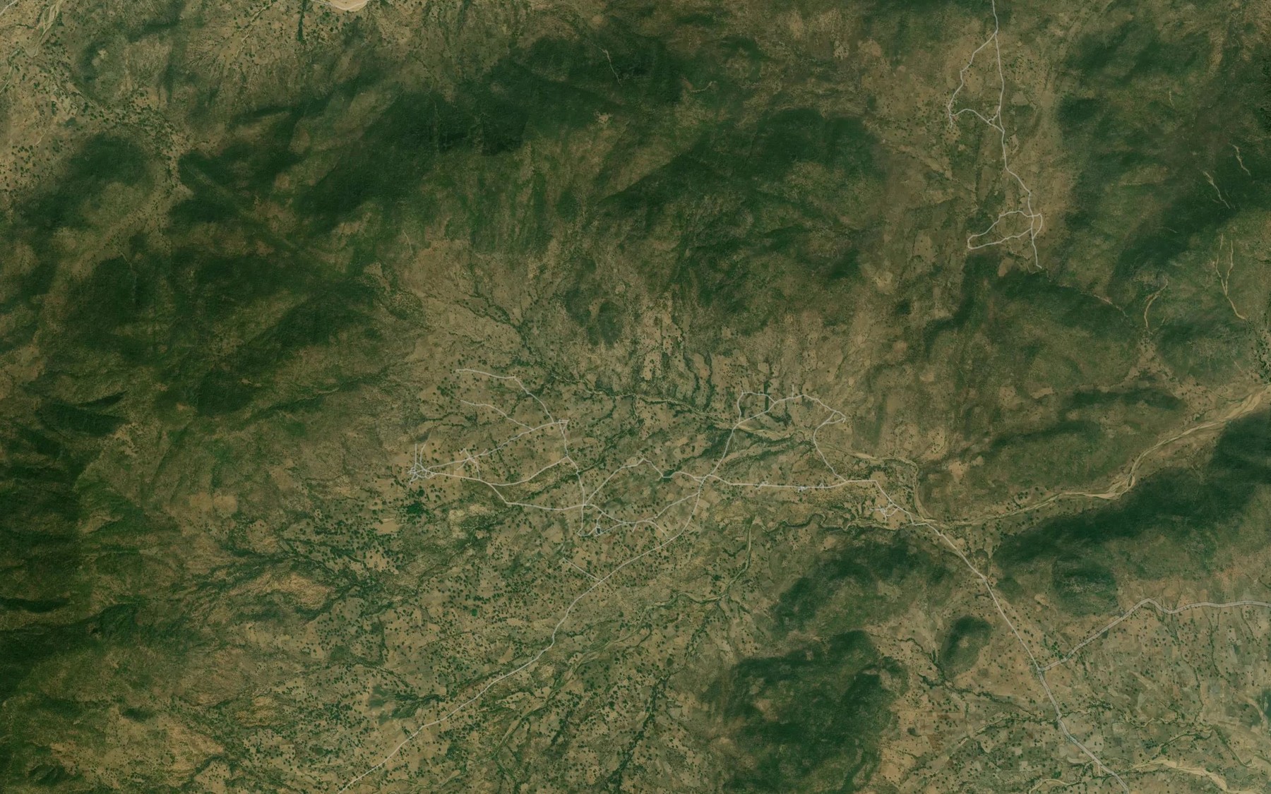 Satellite map of the River Gbeniron