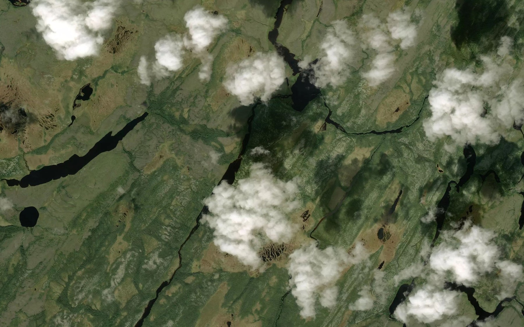 Satellite map of the Ruisseau Tait