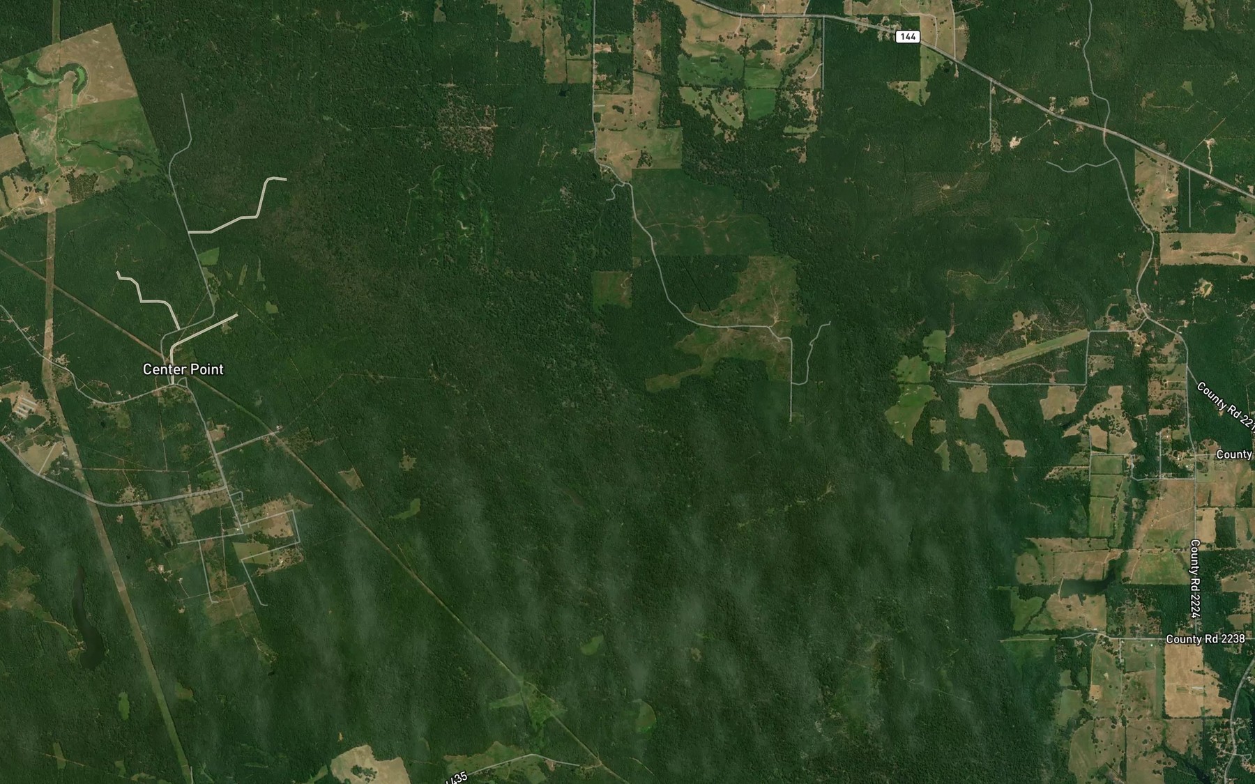 Satellite map of the Burton Slough