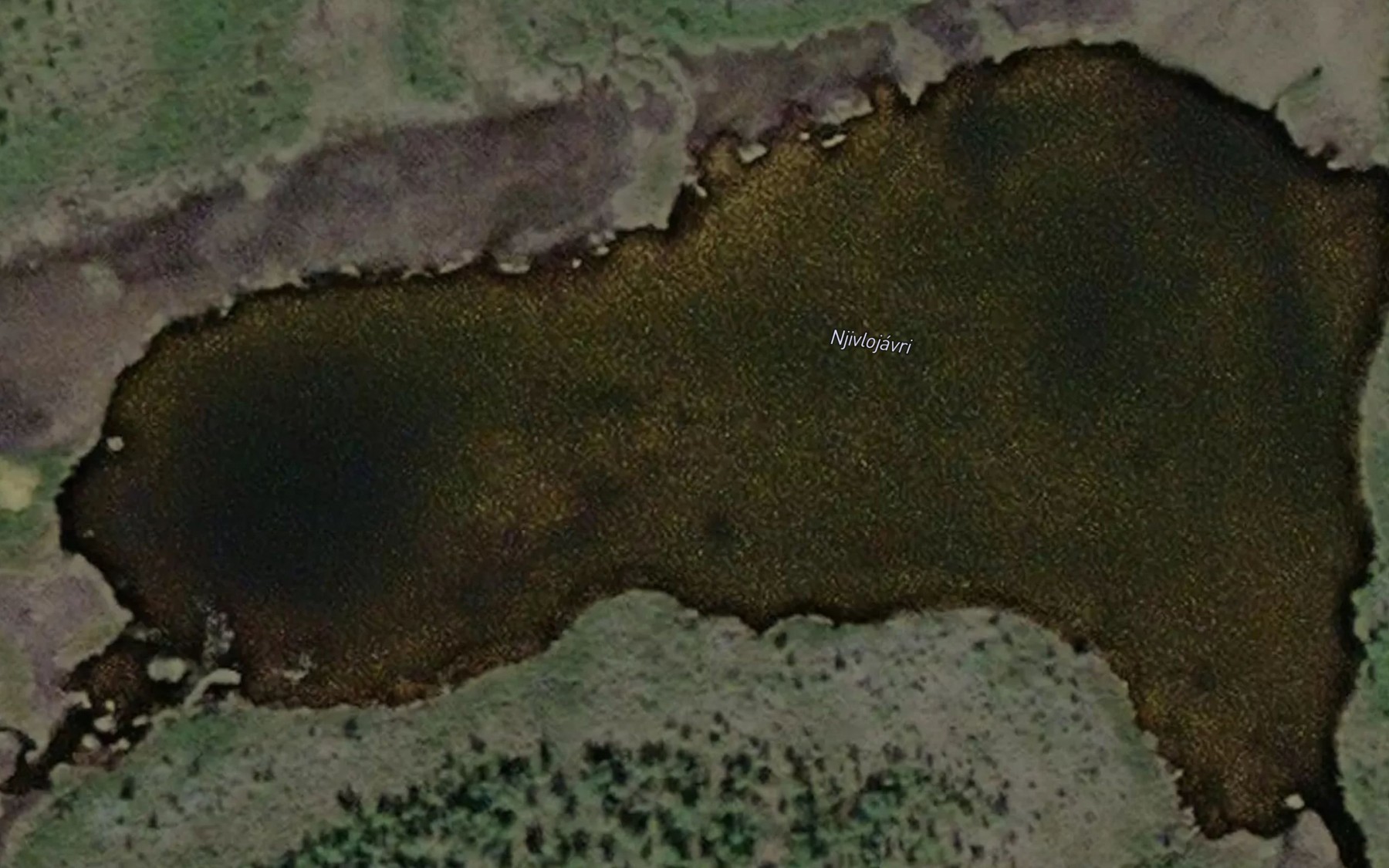 Satellite map of the Njivlejavri