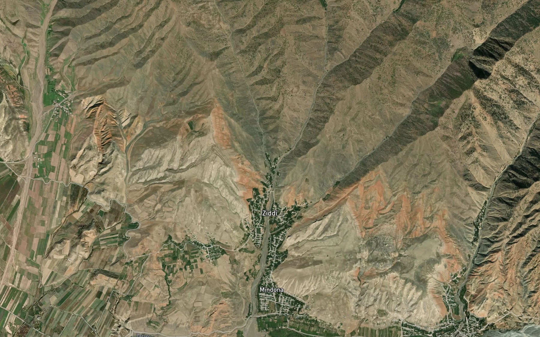 Satellite map of the Rukhshonsay