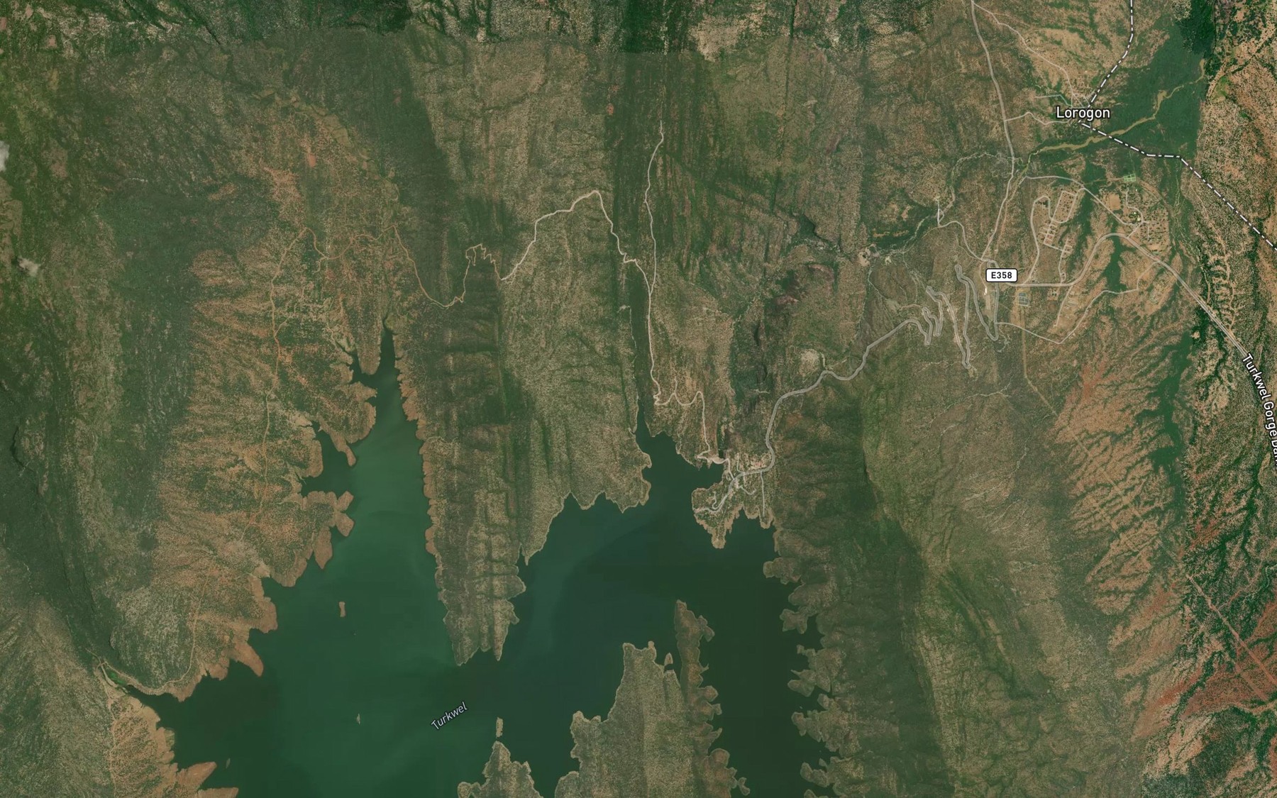 Satellite map of the Taogoo