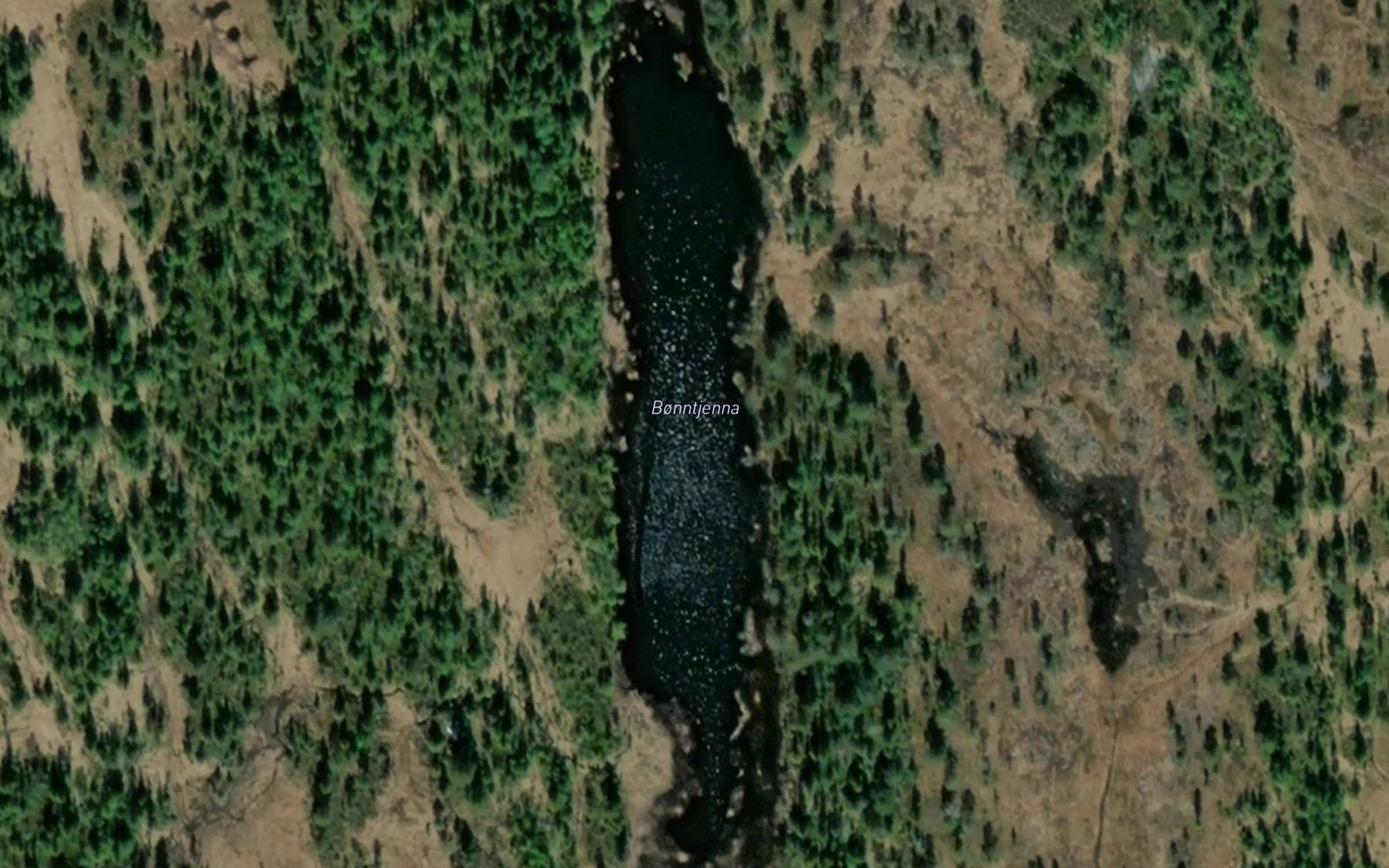 Satellite map of the Bonntjenna