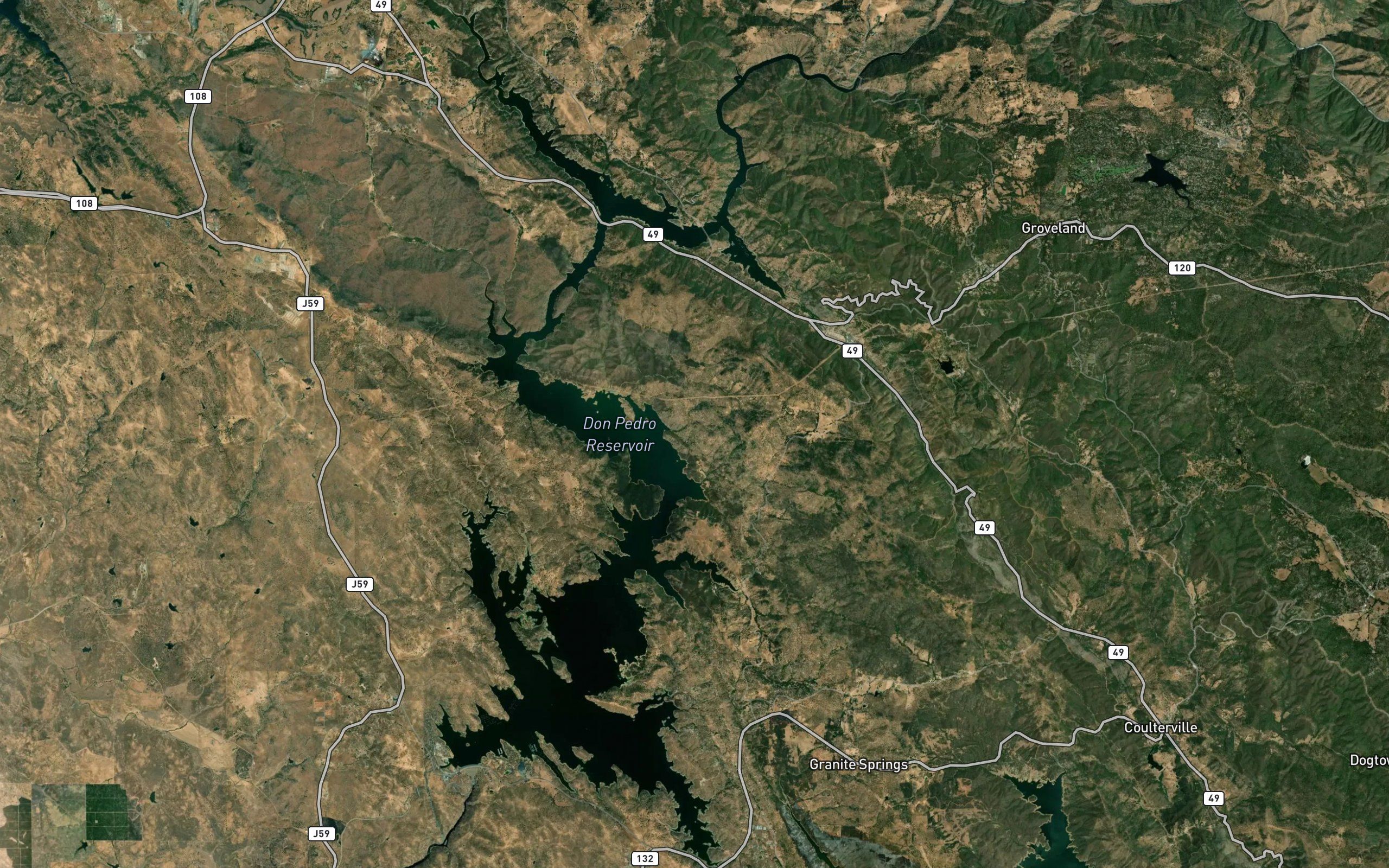 Don Pedro Reservoir