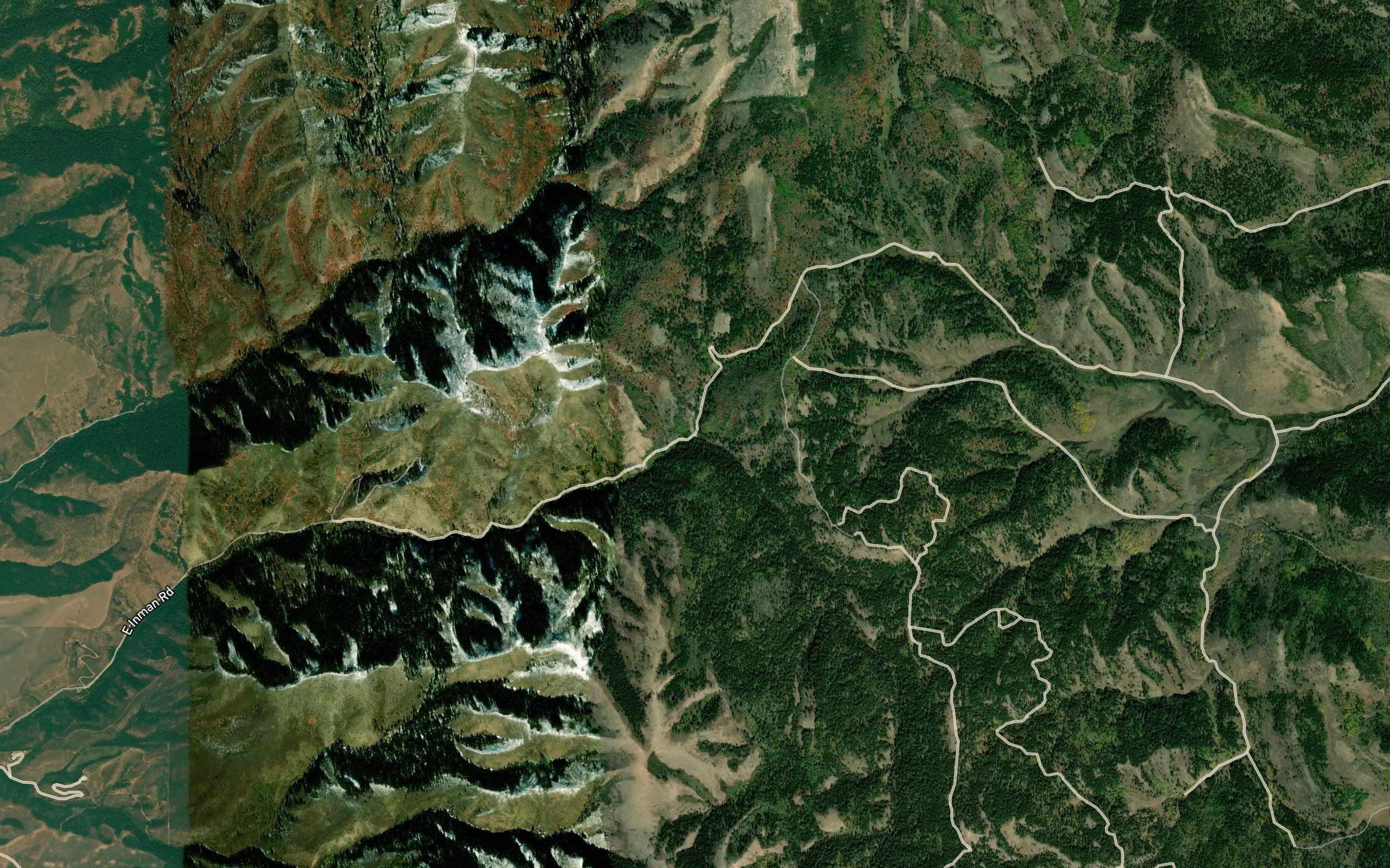 North Fork Inman Creek