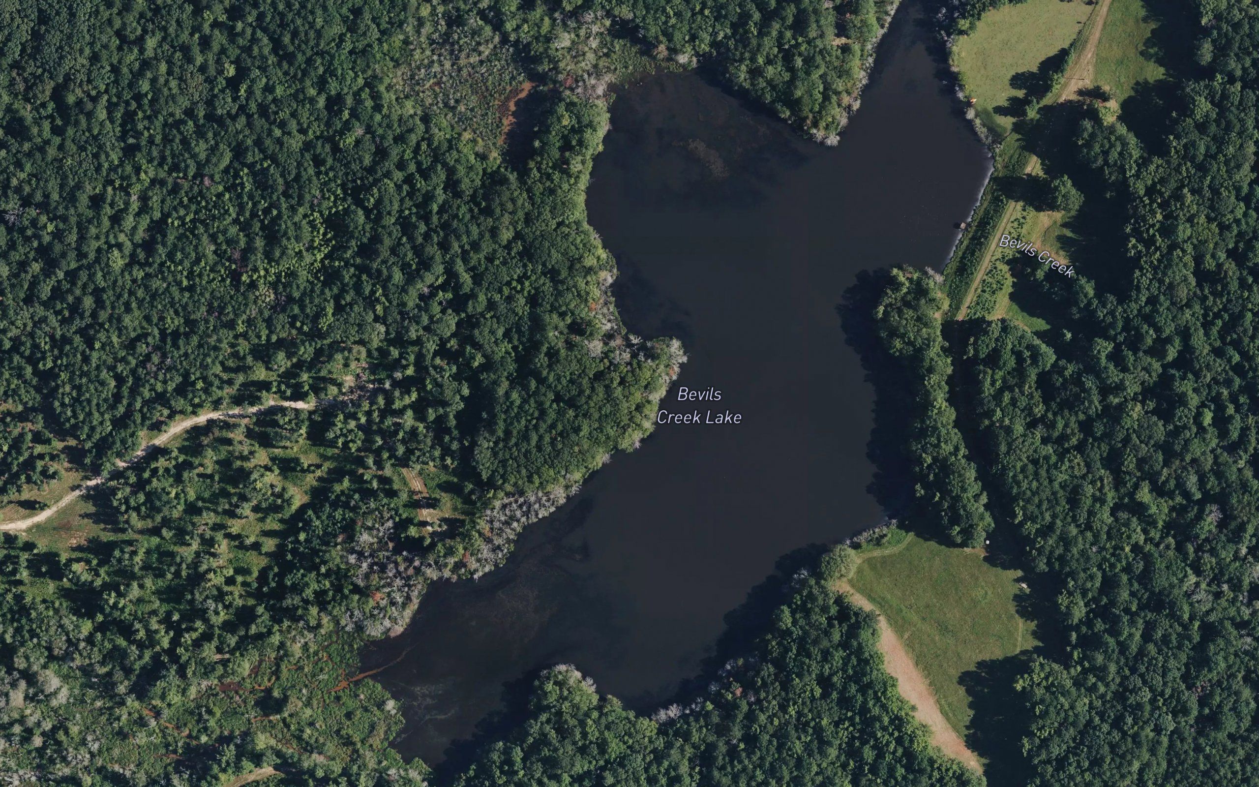 Bevils Creek Lake