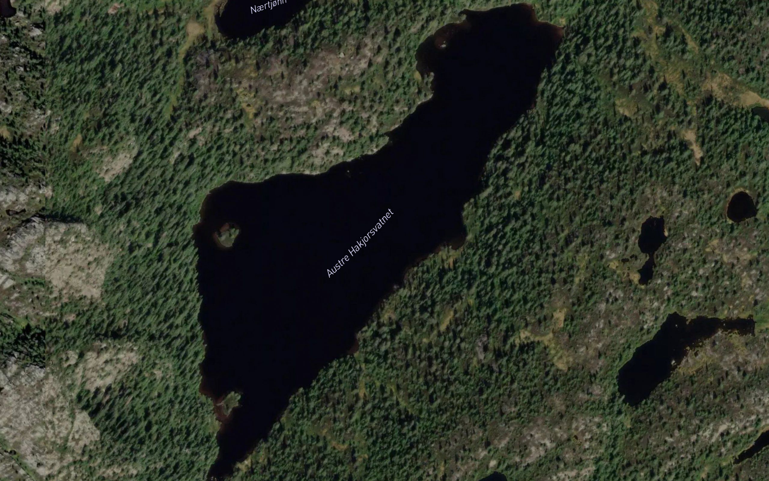 Hakjorsvatnet,austre