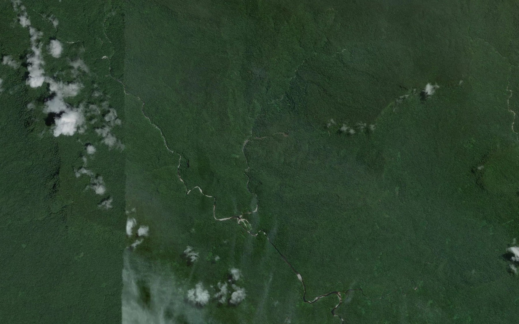 Satellite map of the So'oge Creek