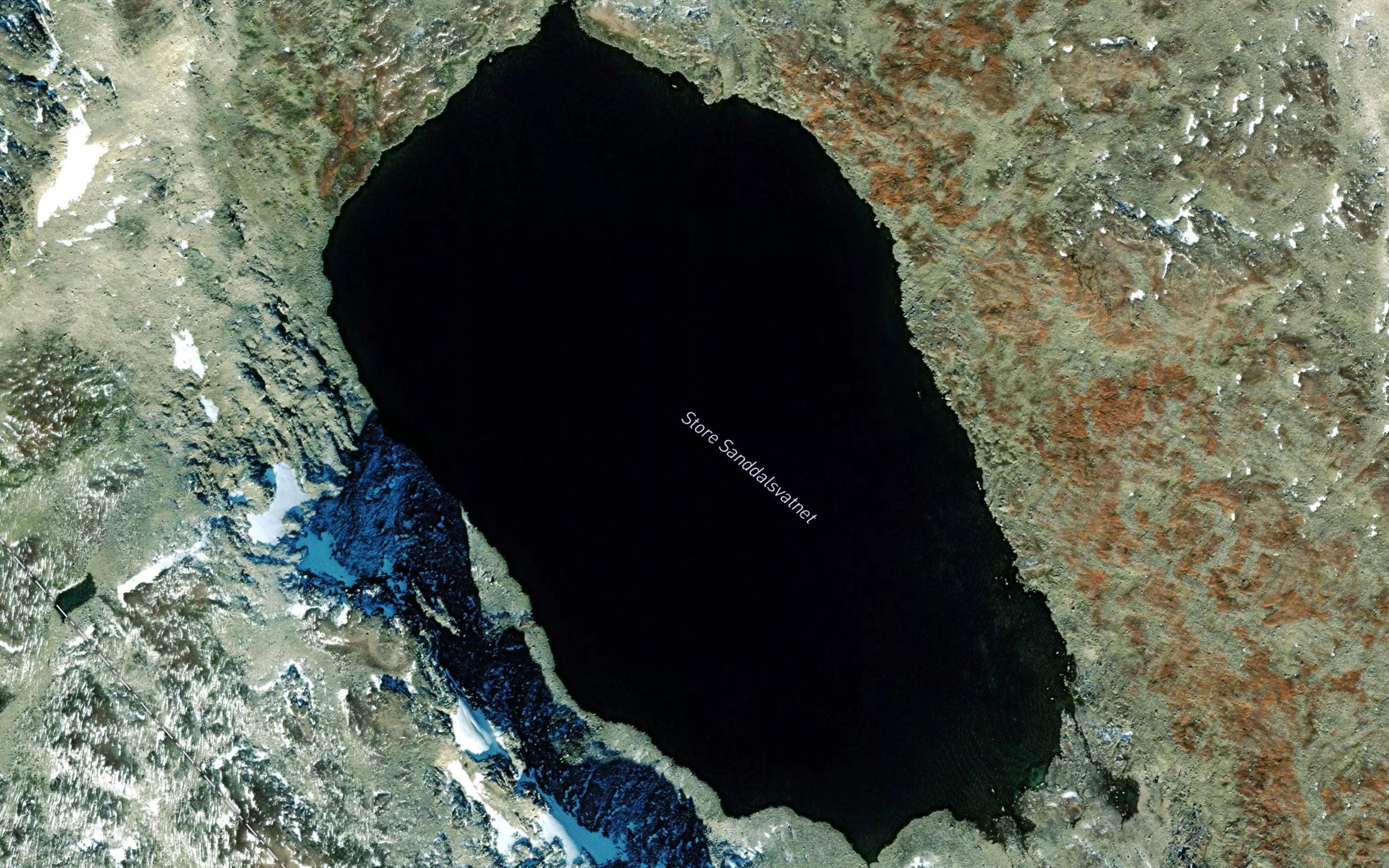 Store Sanddalsvatnet