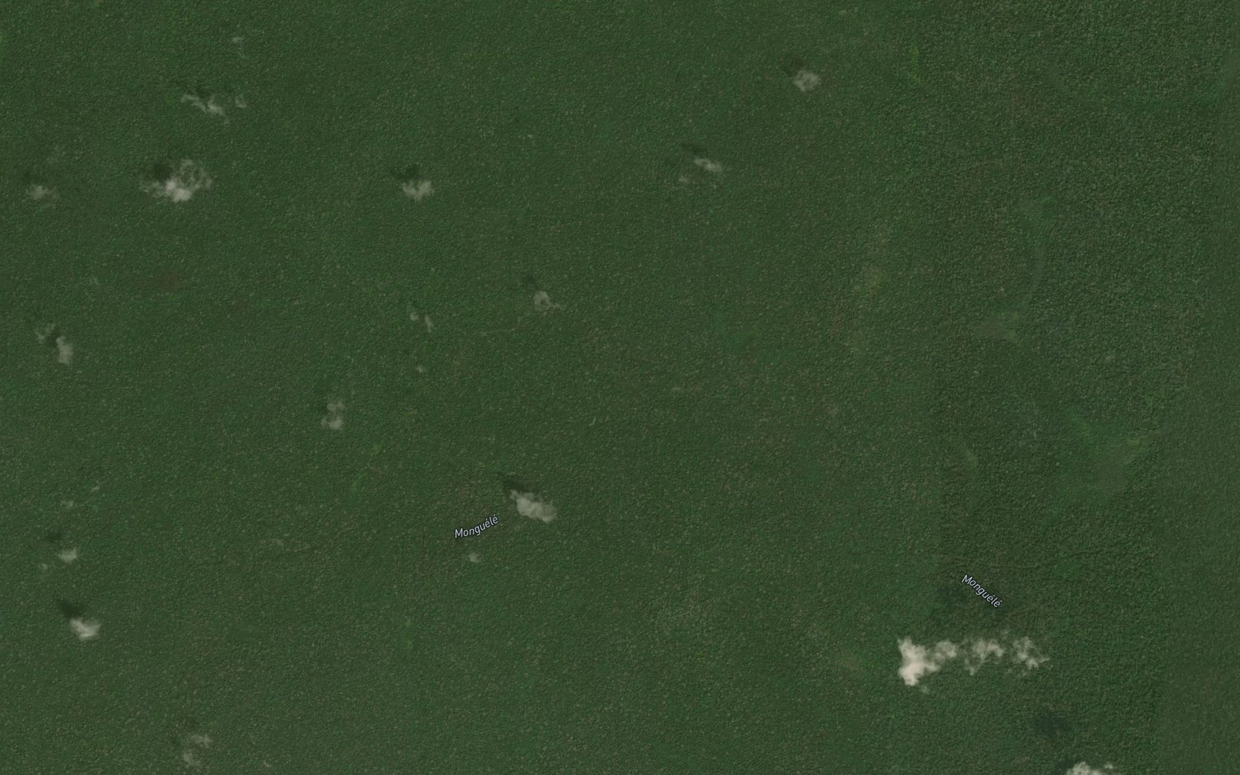 Satellite map of the Monbobongo